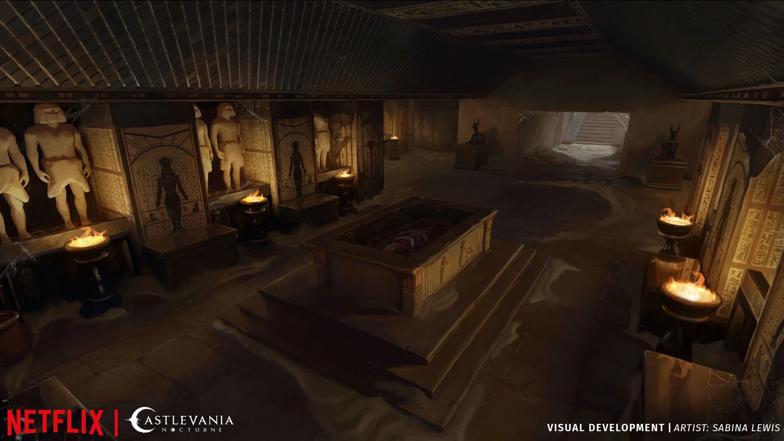 The Temple of Sekhmet for Castlevania: Nocturne