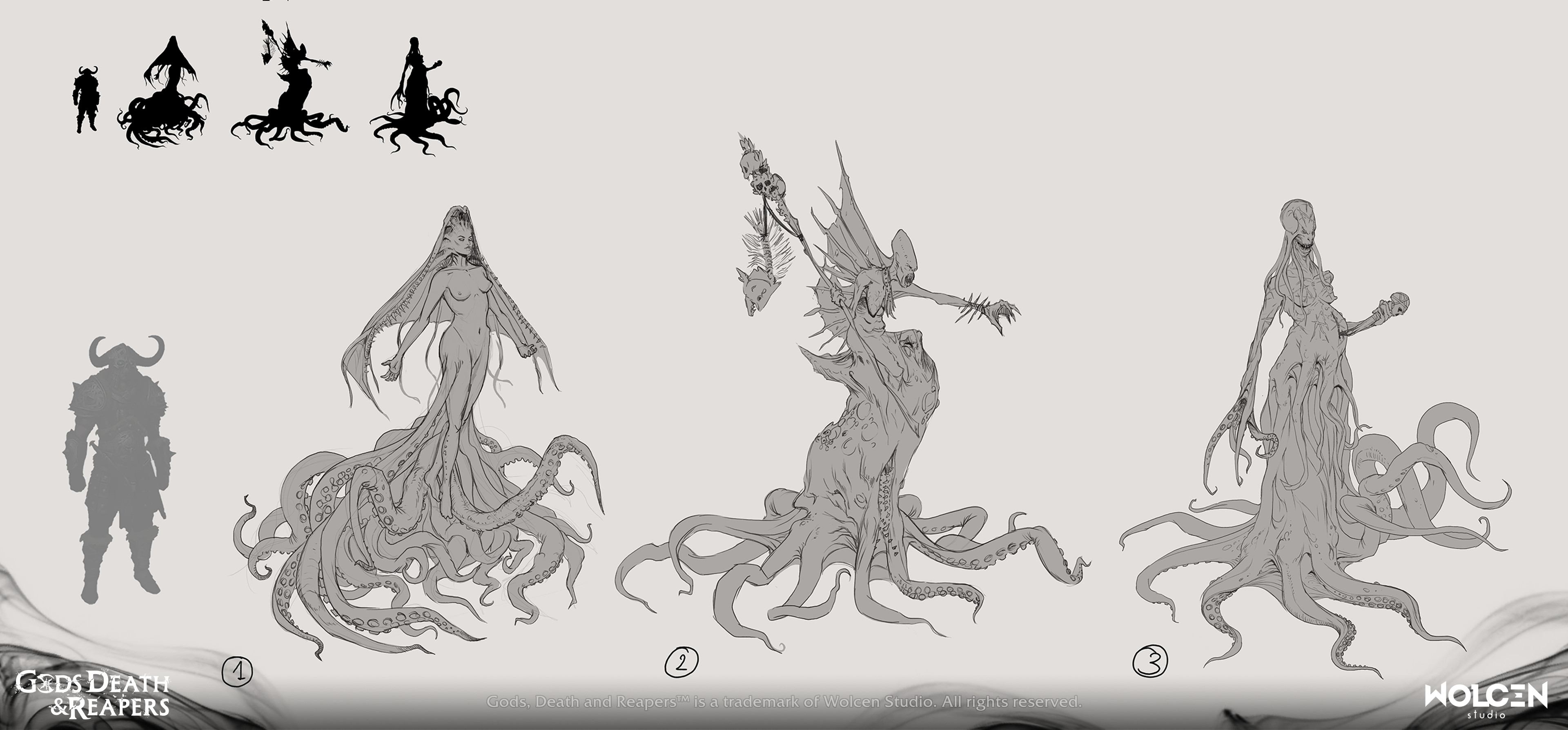 Sea Hag Sketches.
