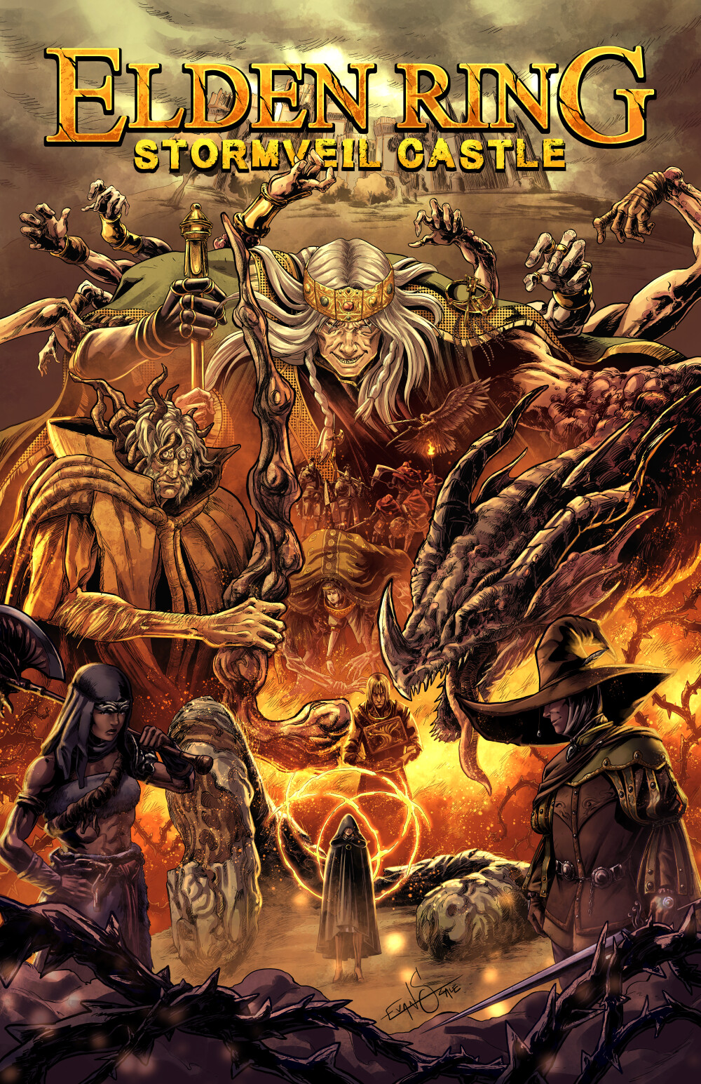 Elden Ring - Stormveil Castle - Fanart