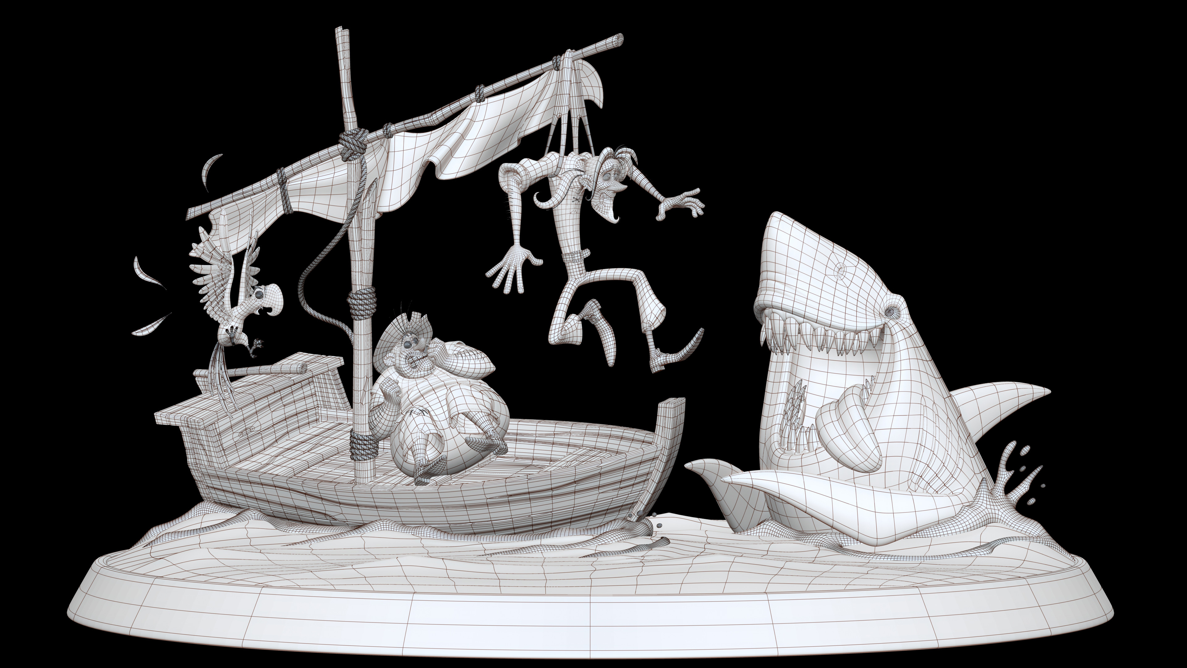 Zbrush Wireframe
