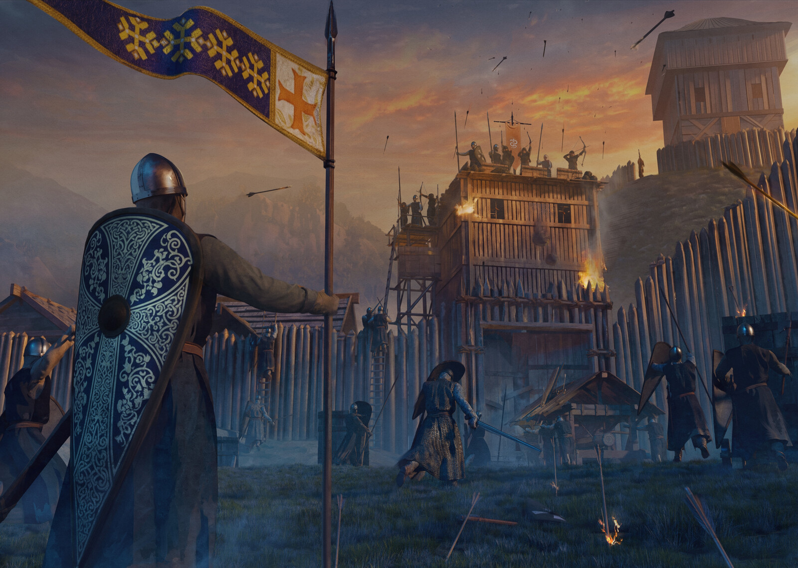 Medieval Siege rulebook cover