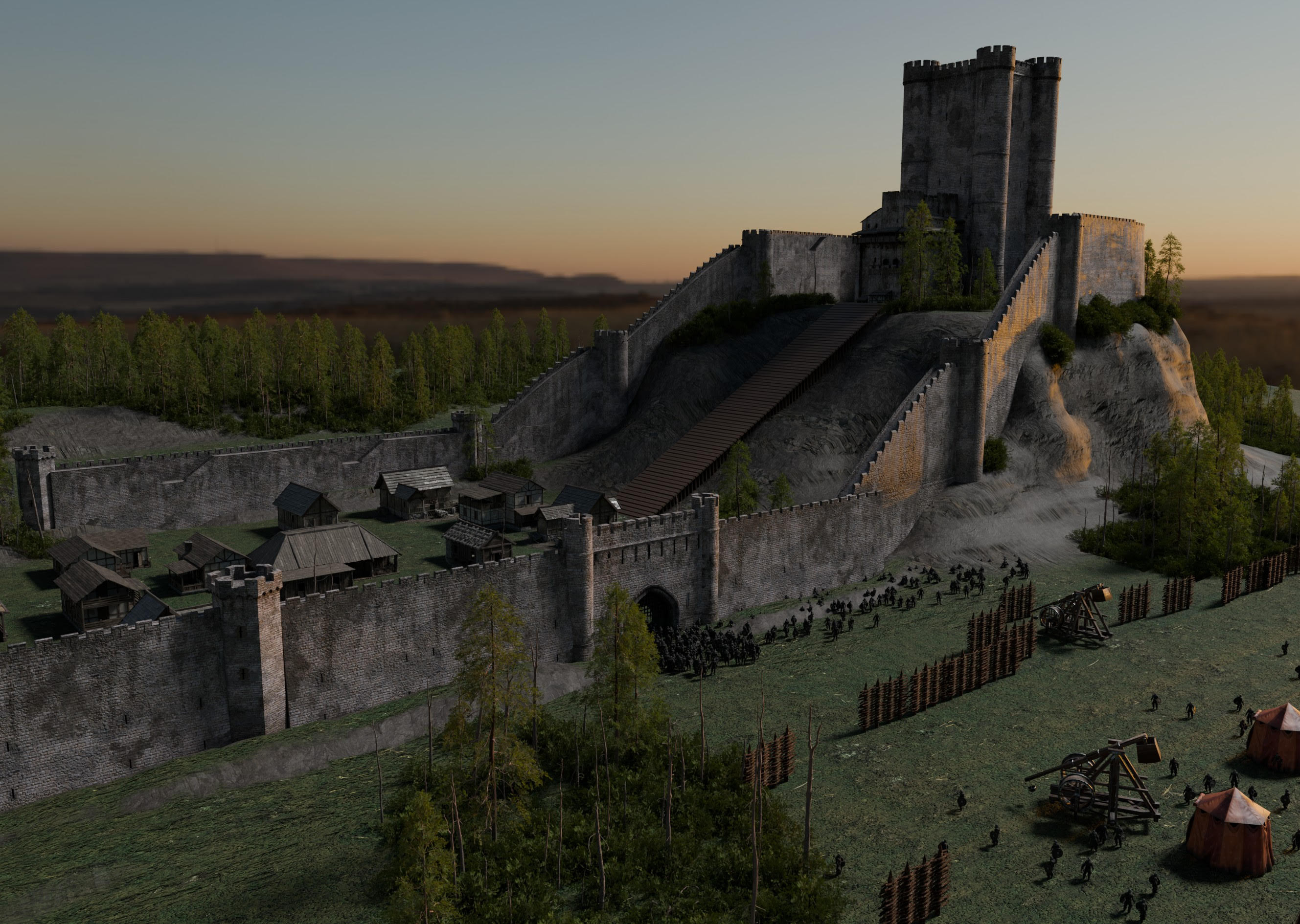 Early 3D exploration (where I got the structure historically  wrong)