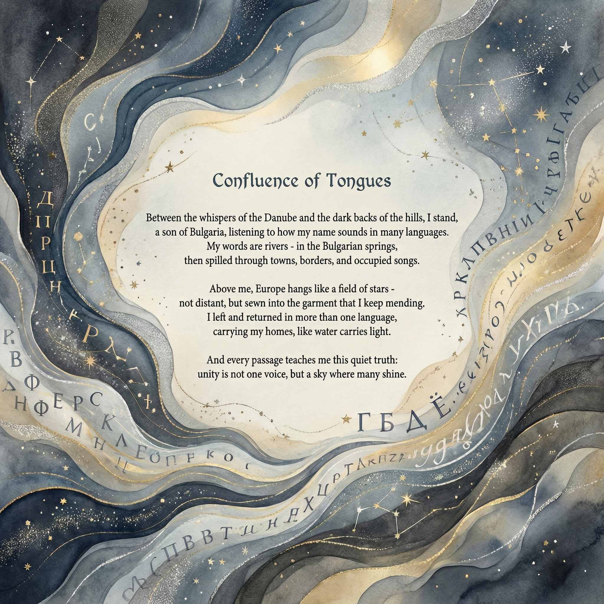 Confluence of Tongues