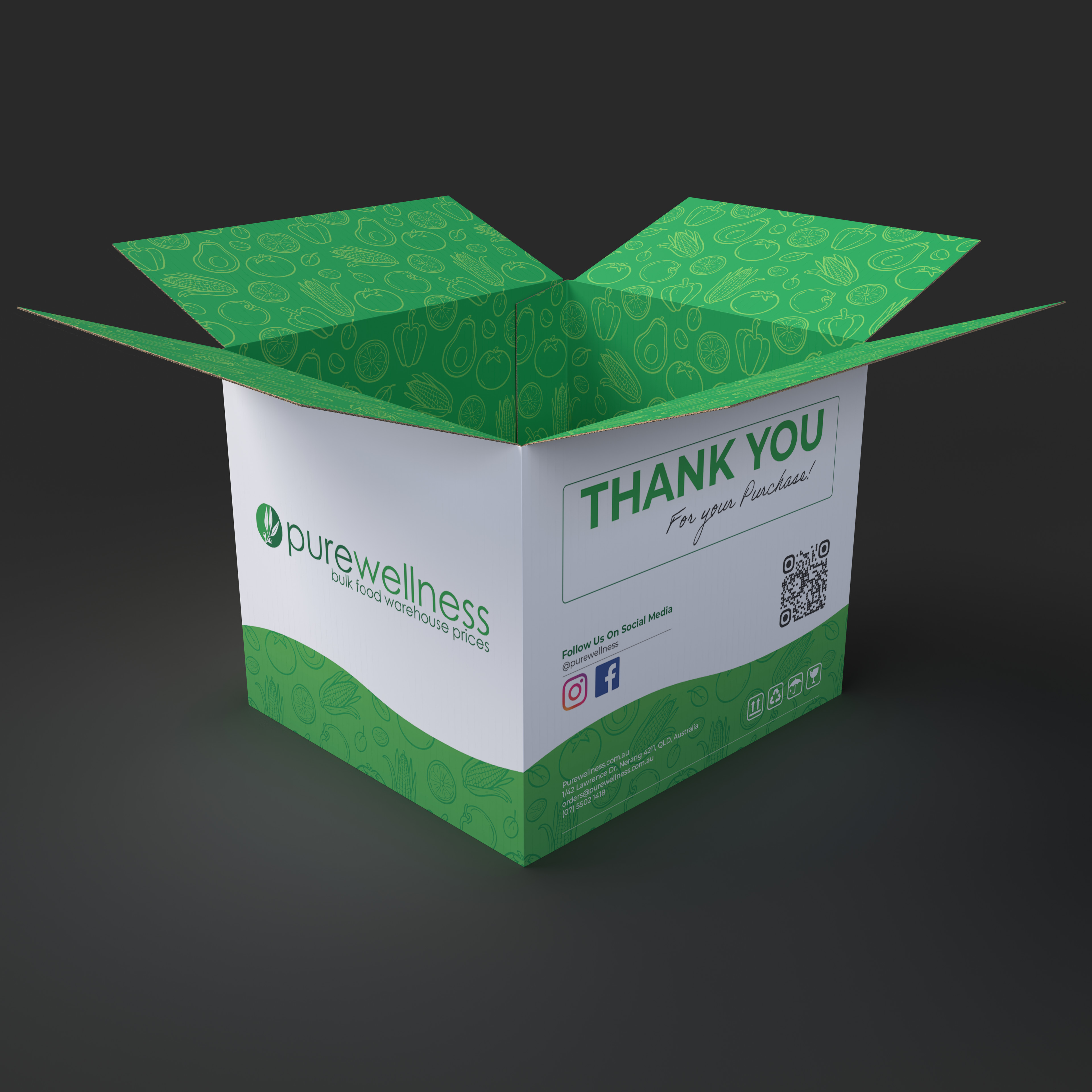 3D Rendered Mockup - Open