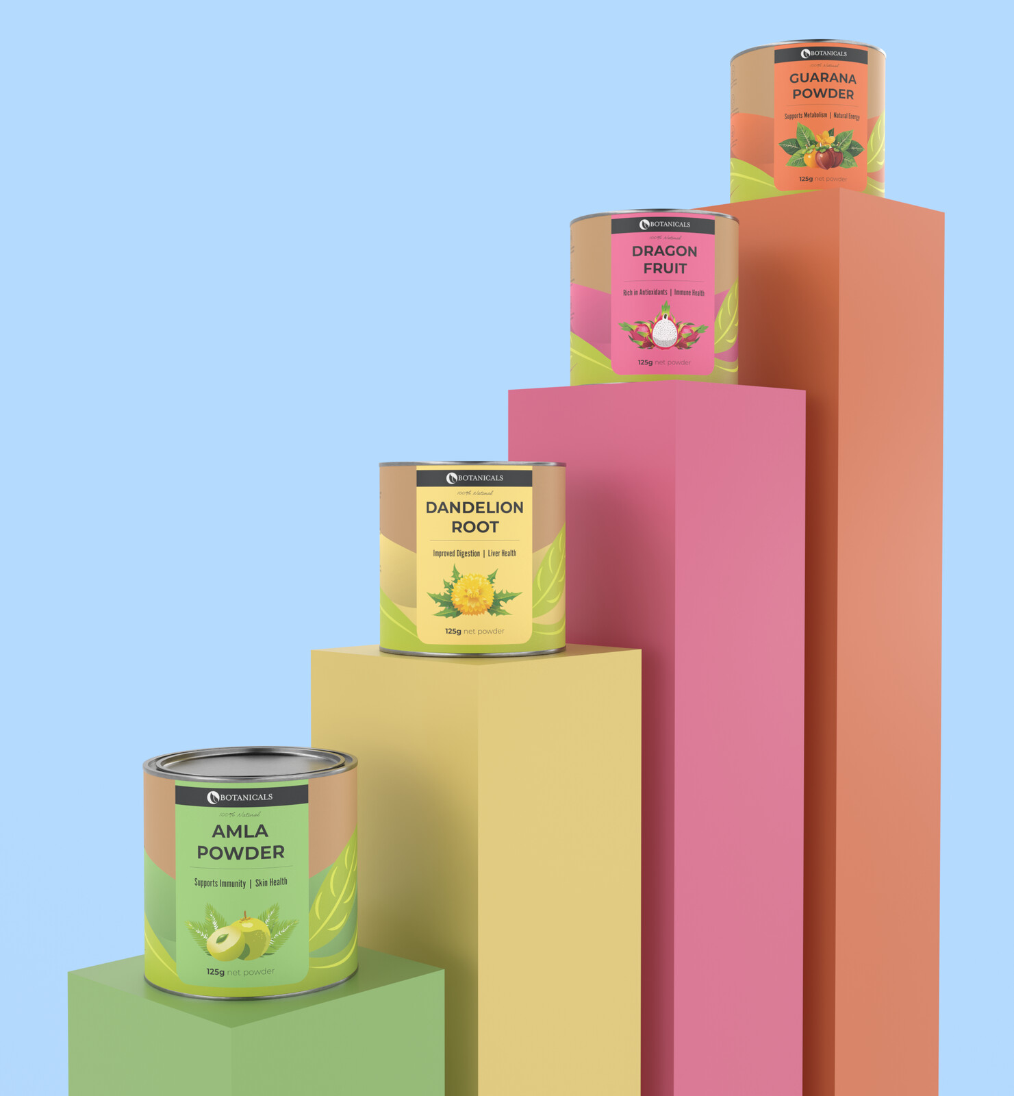 Botanicals Product Packaging Design