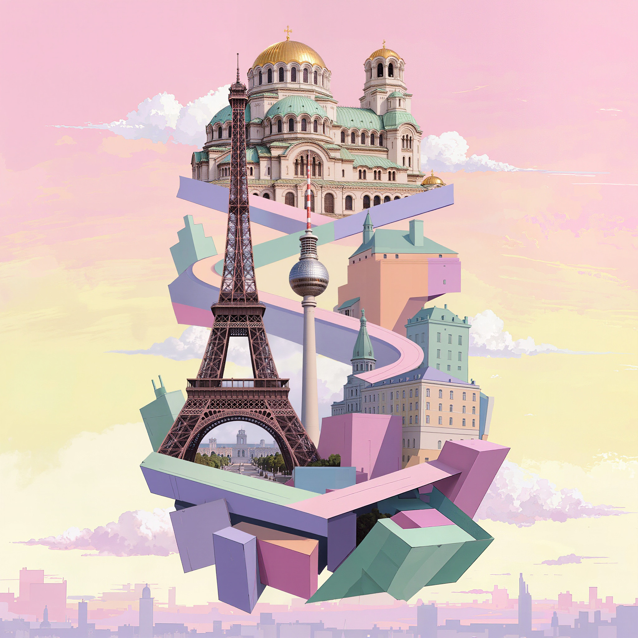 Cities in One Skyline v1