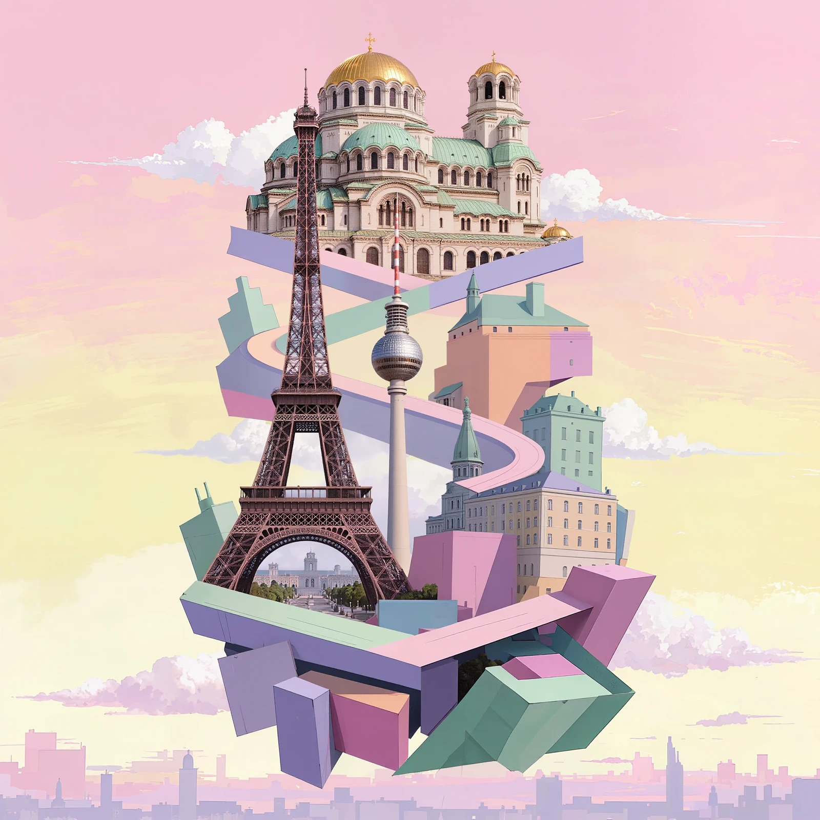 Cities in One Skyline