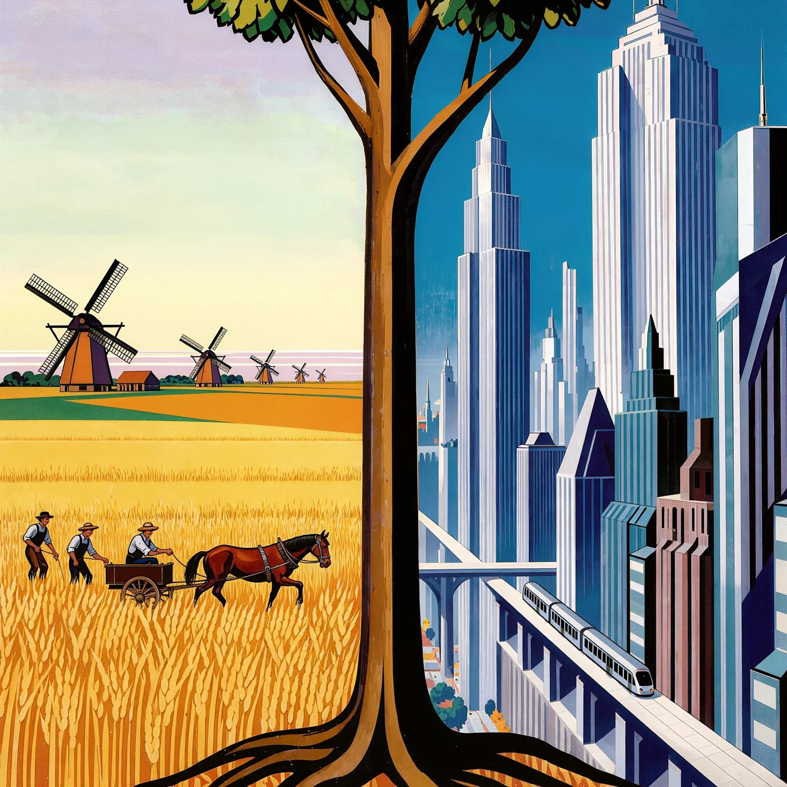 Roots and Skylines