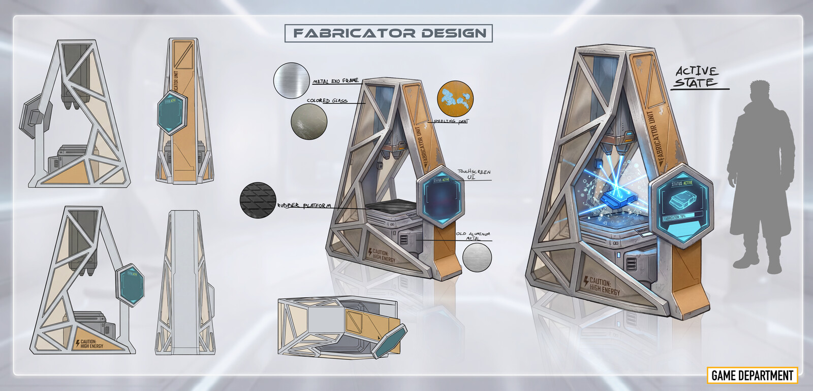 Fabricator Unit – Prop Design &amp; Gameplay Integration