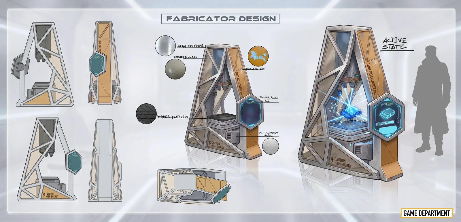 Fabricator Unit – Prop Design &amp; Gameplay Integration