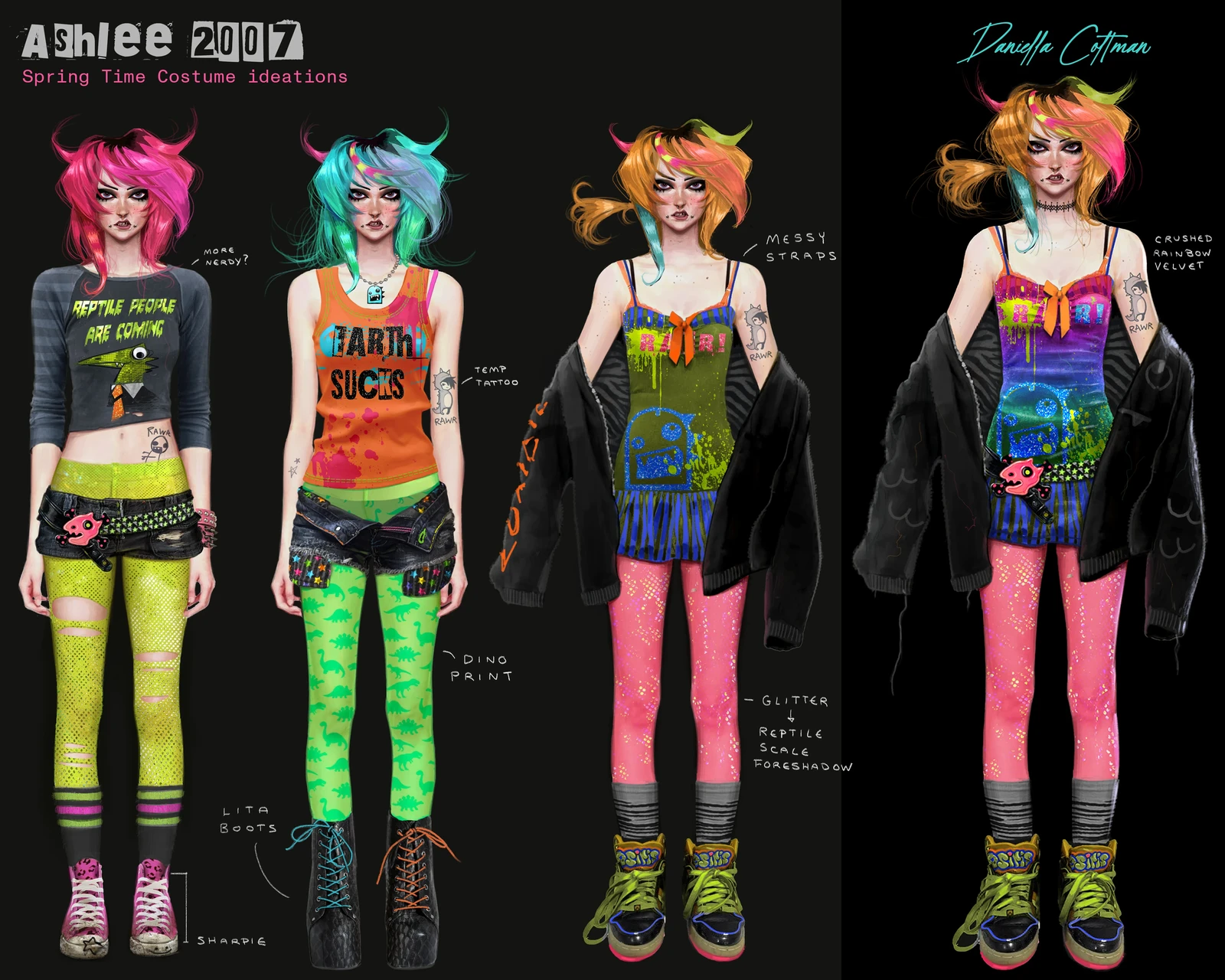 Ashlee Costume Ideations