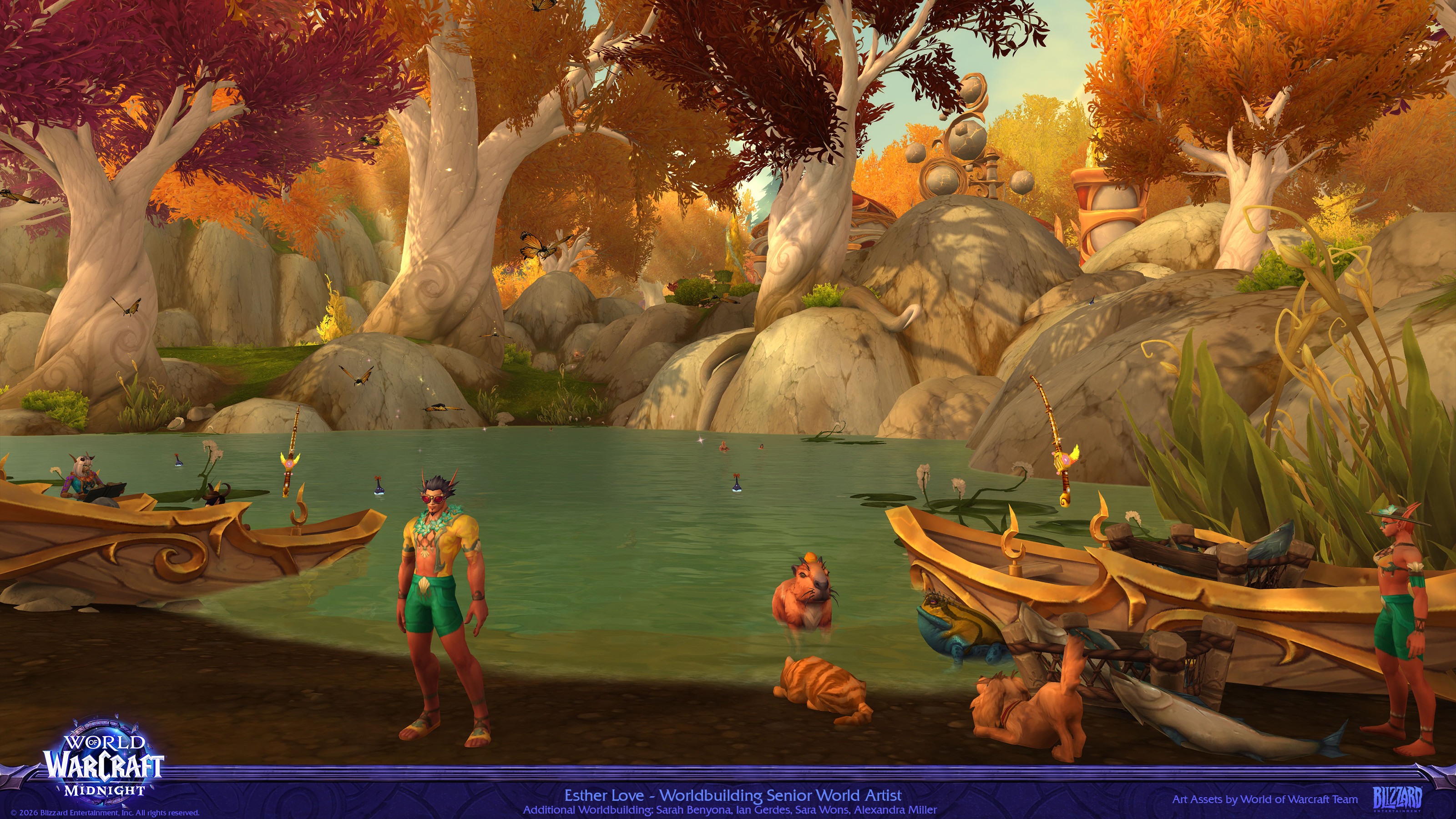 Introduced "Campgrounds" into Eversong. This was one of many! Alex Miller added many of the final touches to this particular camp.