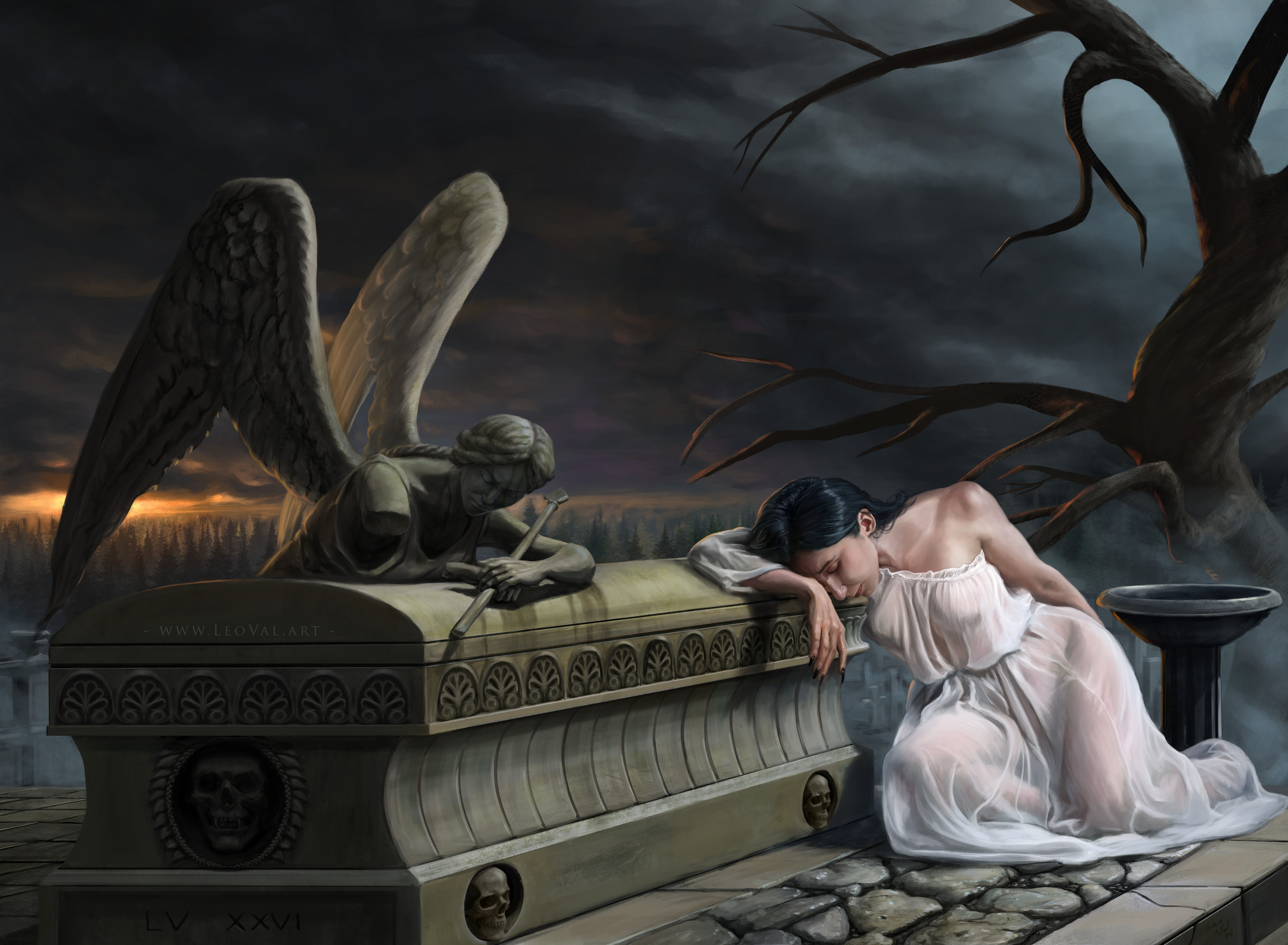 The whole piece without design elements.