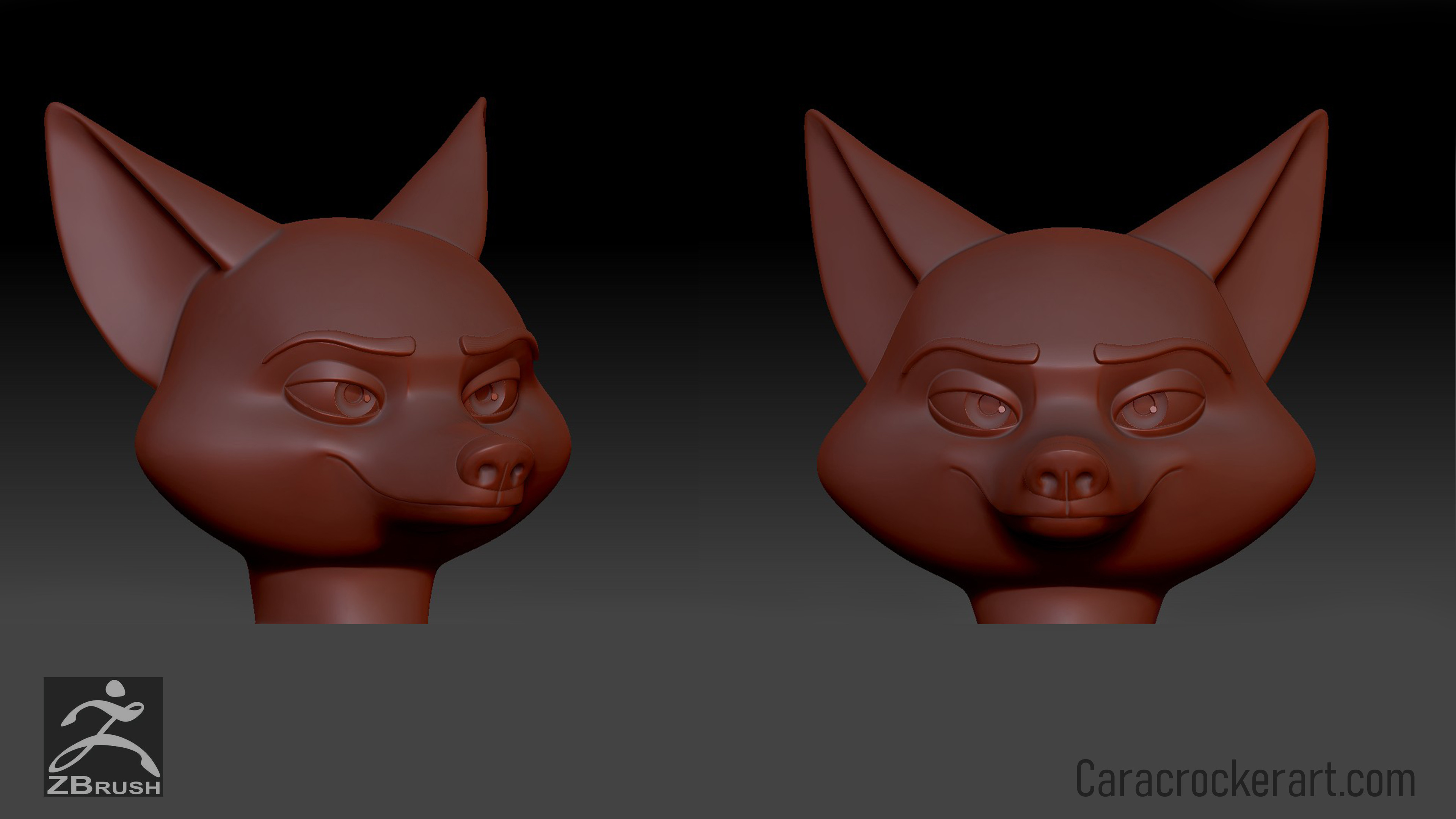 sculpt face close up