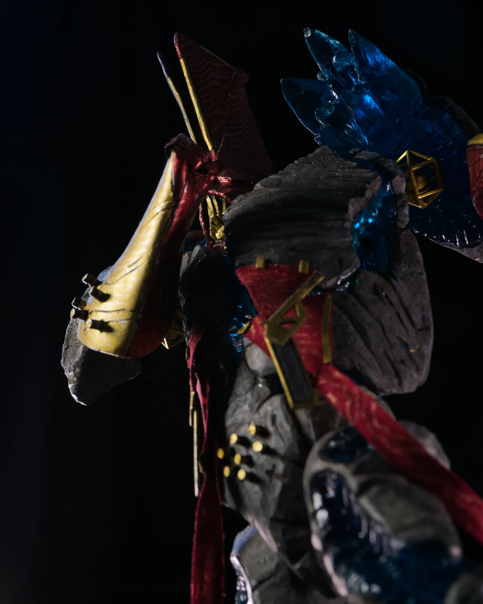 Warframe FanArt | 1:6 Scale Resin cast Display Figurine | Atlas Karst Deluxe Skin by Liger Inuzuka - Detail 01