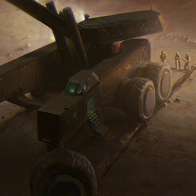 Creating the Universe: Coalition Forces Artillery Tractor