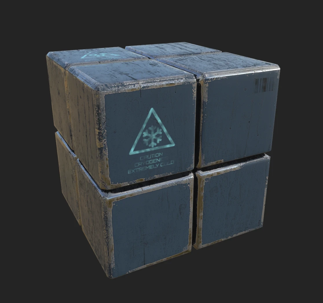 Textured Assets for "CenterPoint" Video Game