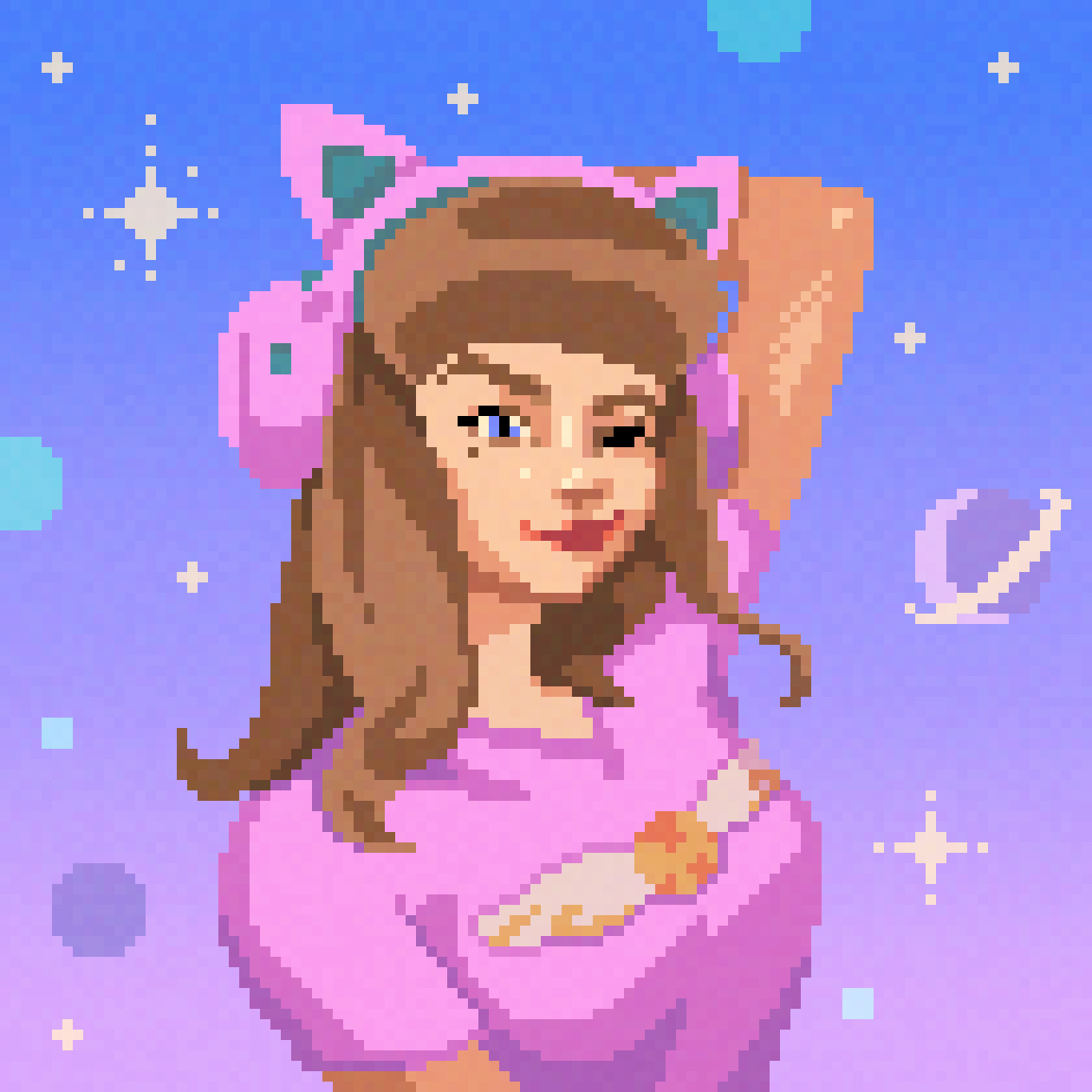 Pixel art portraits for Digital Sun Games