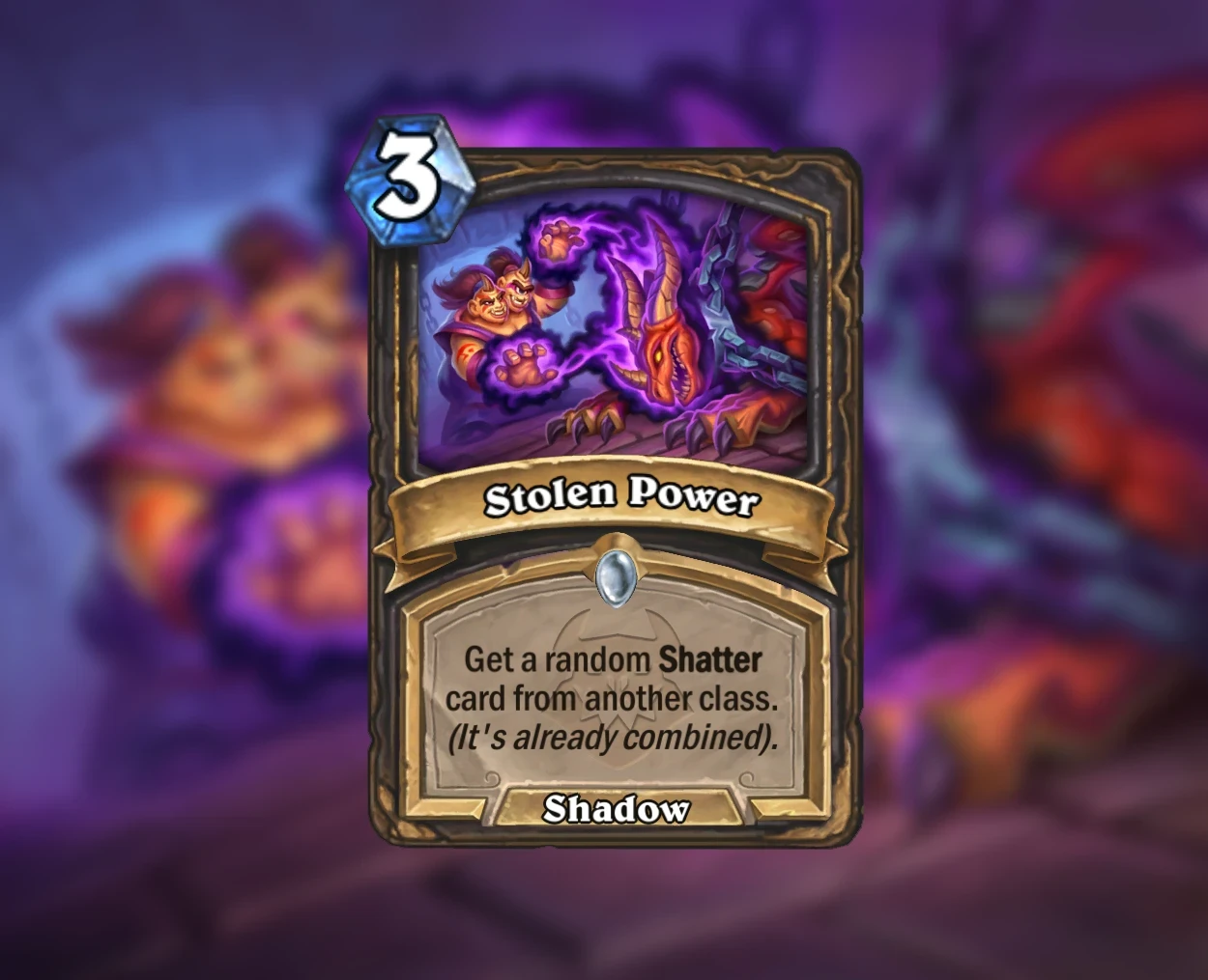 Stolen Power card