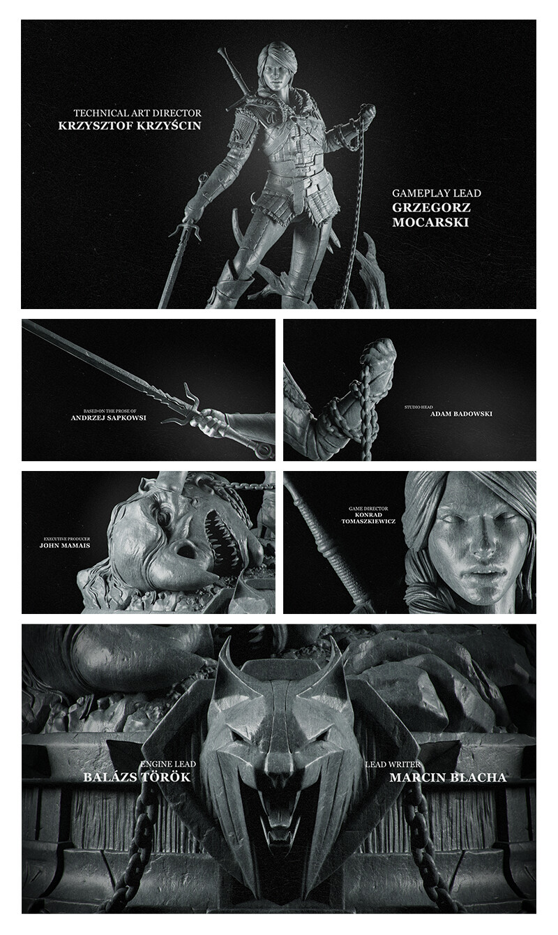 Here are my styleframes starting with the golden styleframe which tells the viewer what the game is about in one image. 