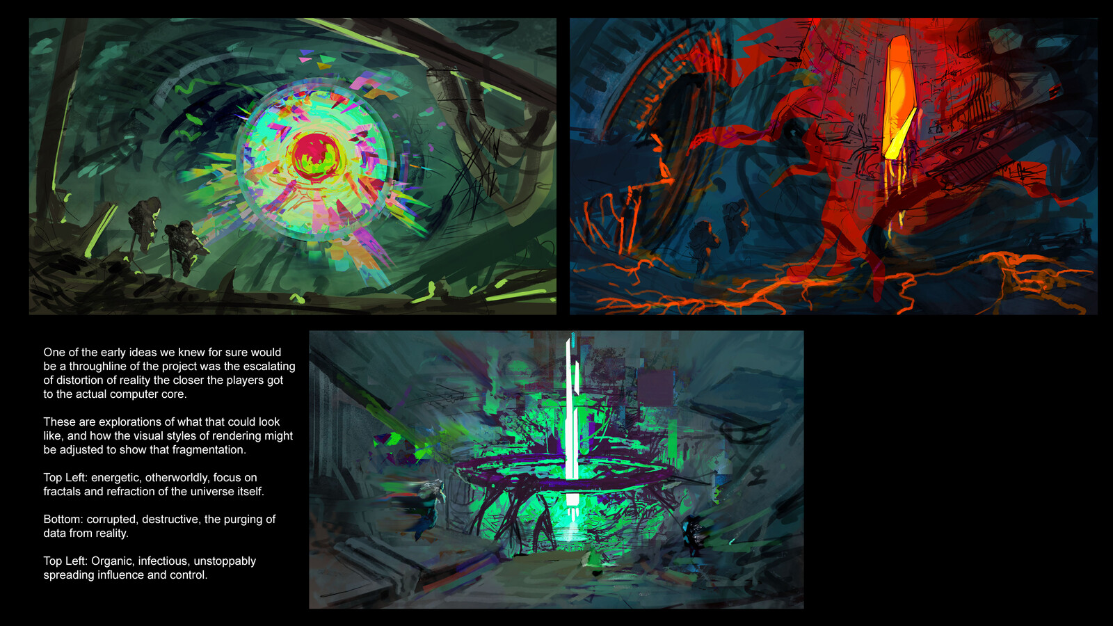 Corrupted Core Visdev Explorations