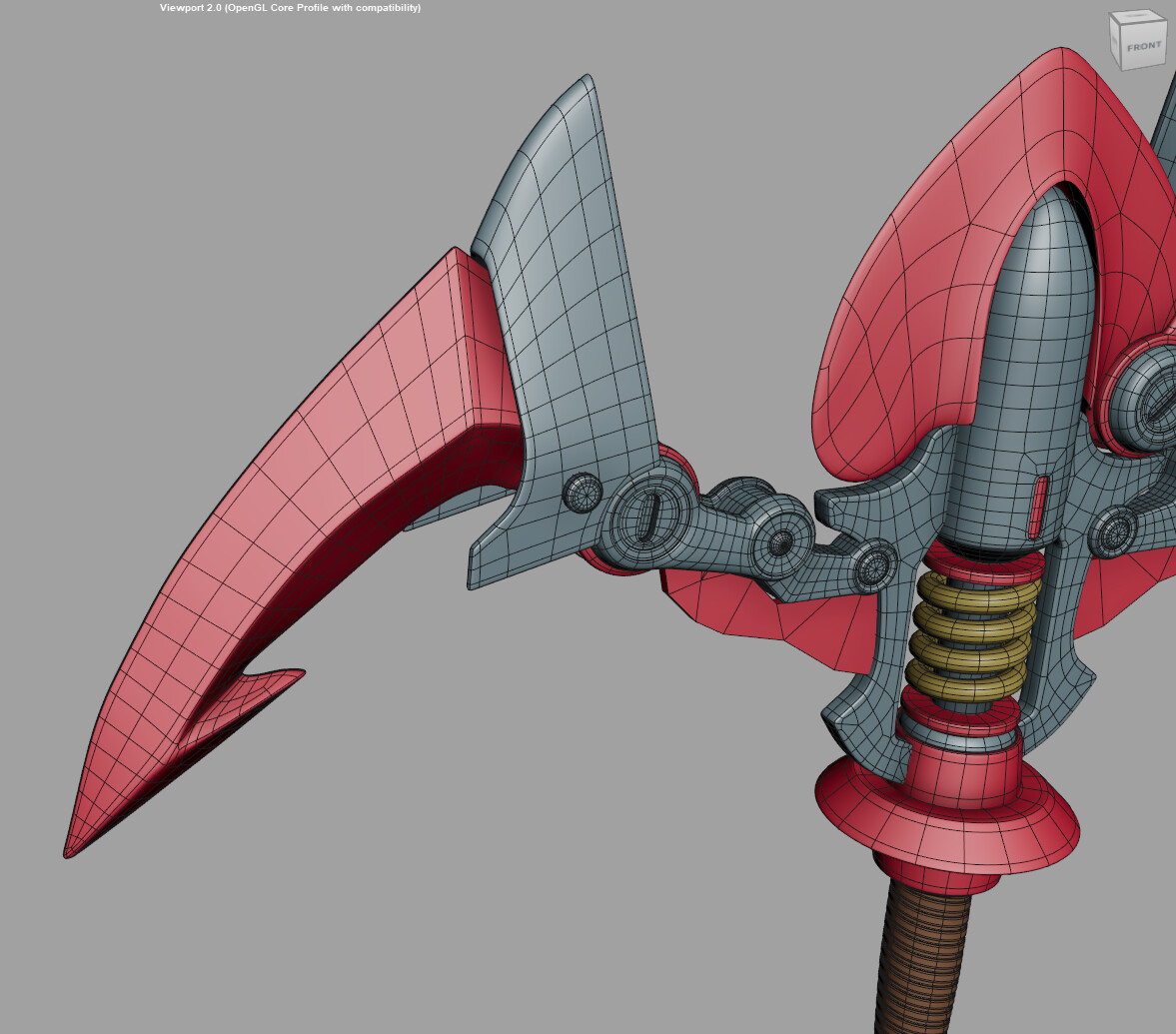 Testing range of motion and pivtots.