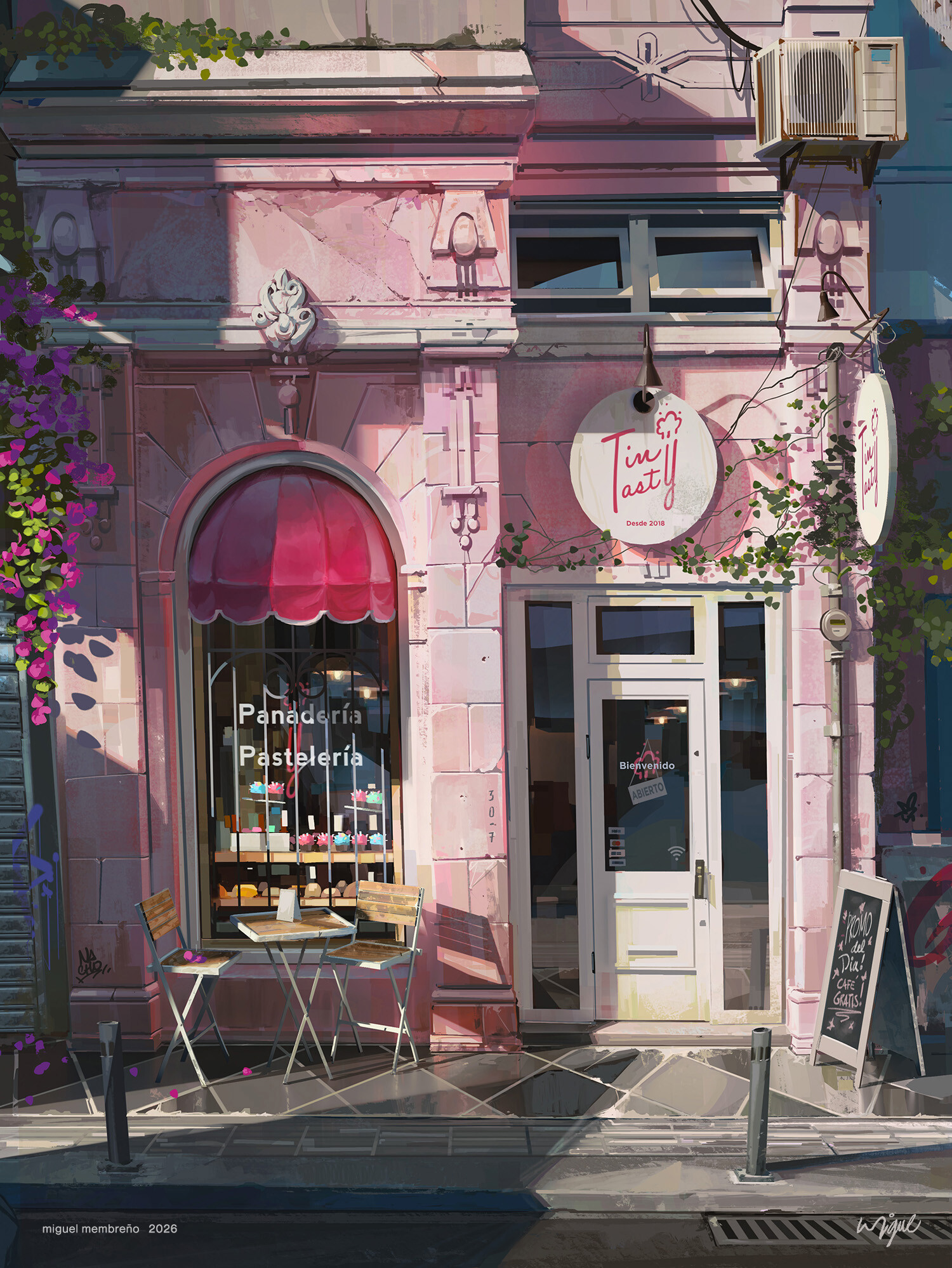 ArtStation - TT Cafe - VisDev