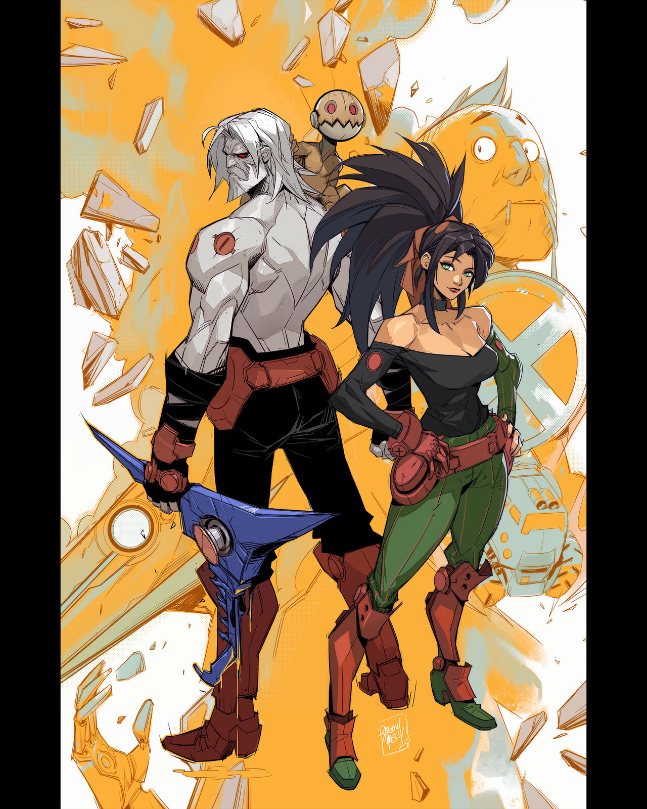 Ghost Pepper Cover Art, Marvel Snap Art & Sketches!