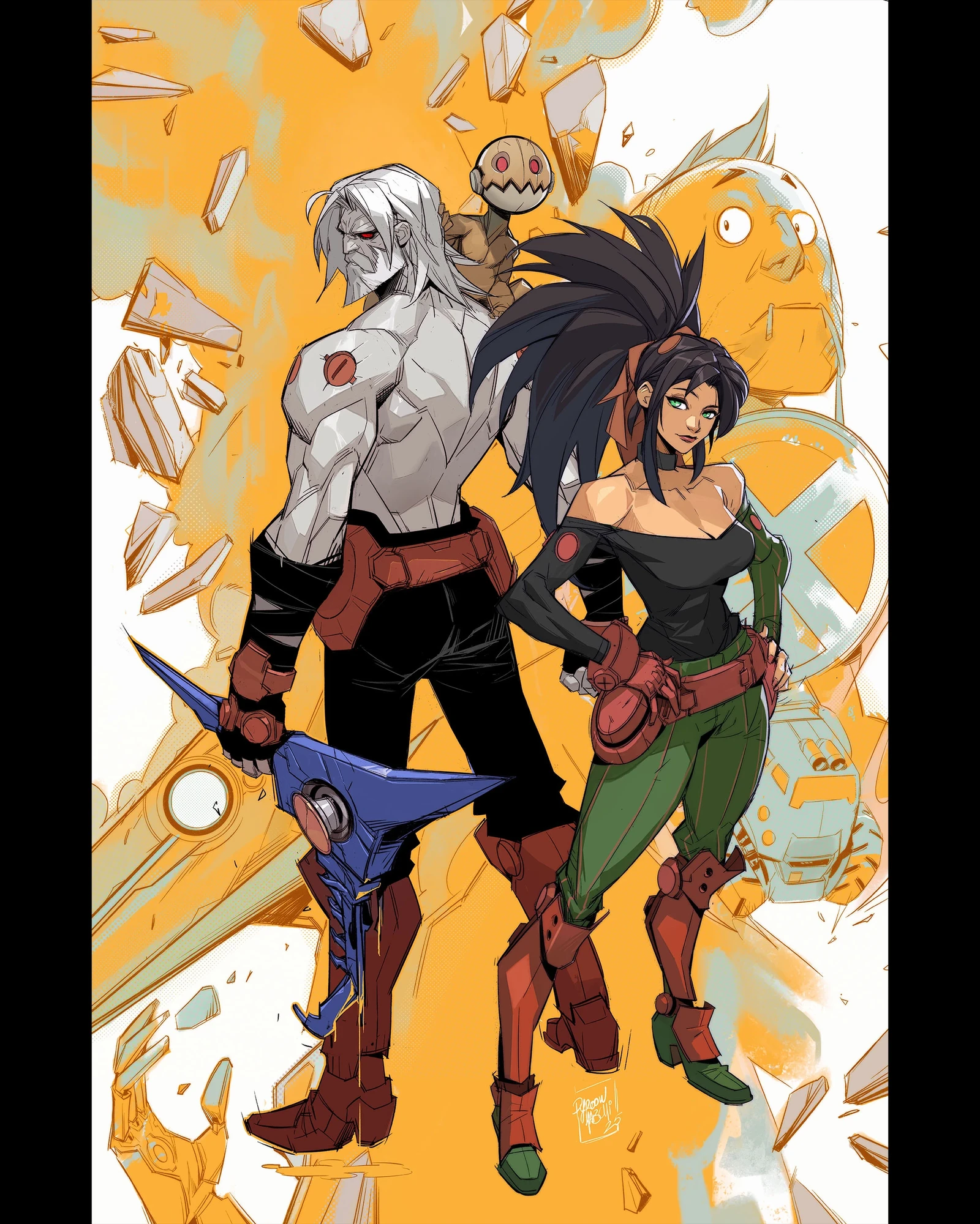 Ghost Pepper Cover Art, Marvel Snap Art & Sketches!