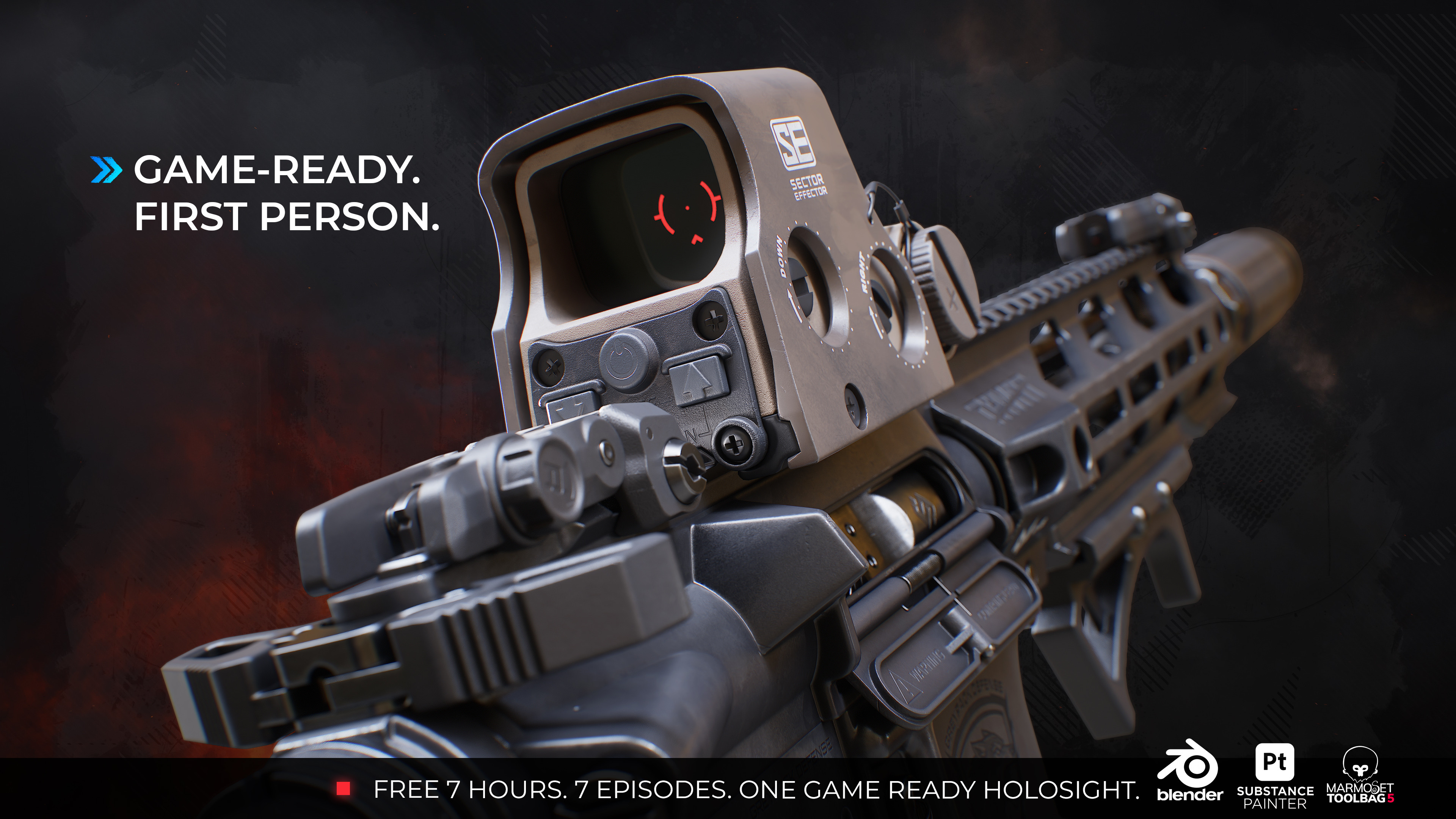 What the player sees. What you built.