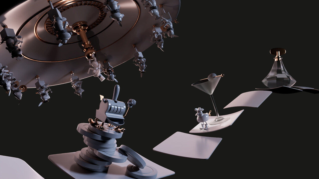 Casino Props Design and Modeling