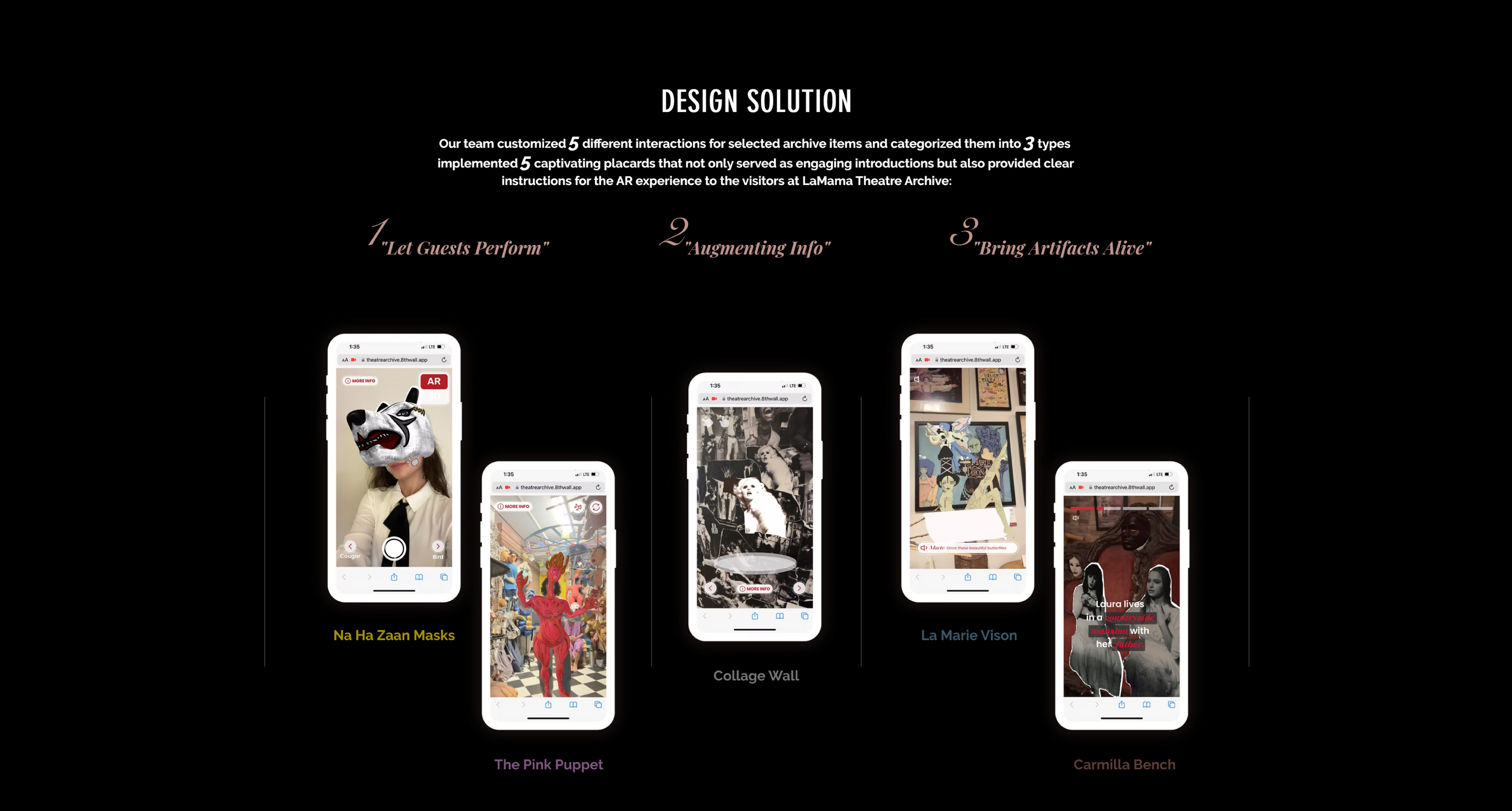   
  
  
  
  
Experience 1:
La Marie Vison
(AR Moving Images)