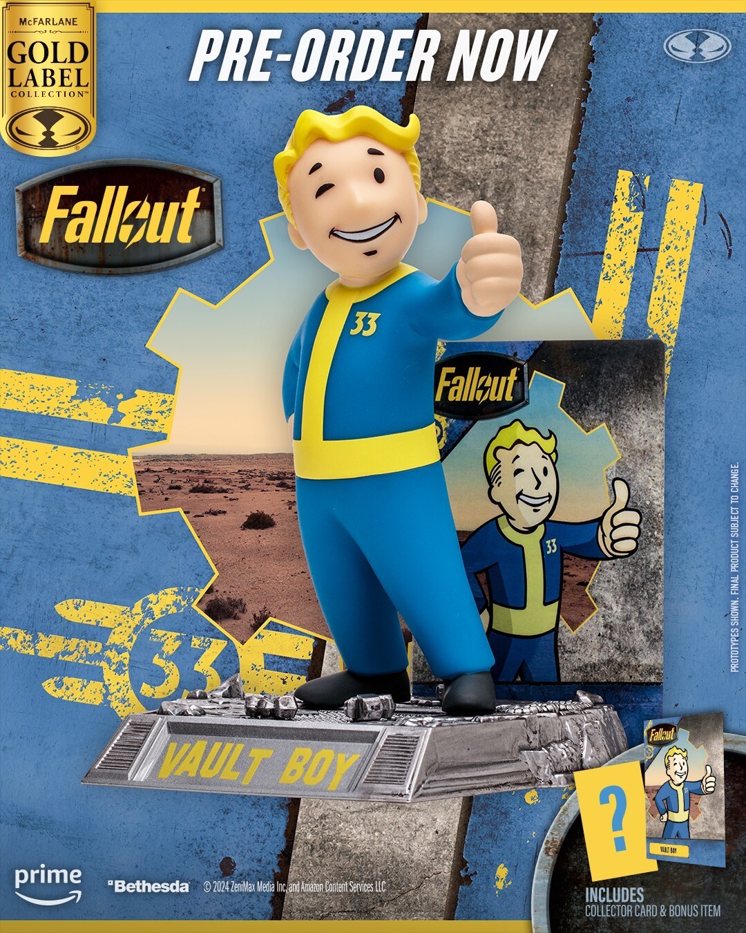 Fallout Vault Boy - I helped sculpt, Engineer and do digital paint for the main figure.