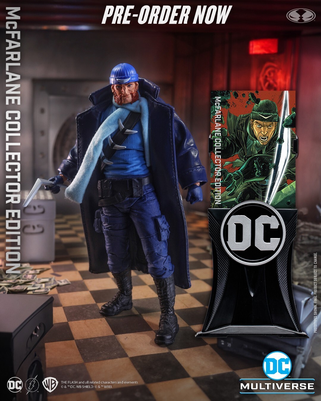 DC - Captain Boomerang - I helped engineer action figure articulation and work on sculpt and prototype revisions for the figure.