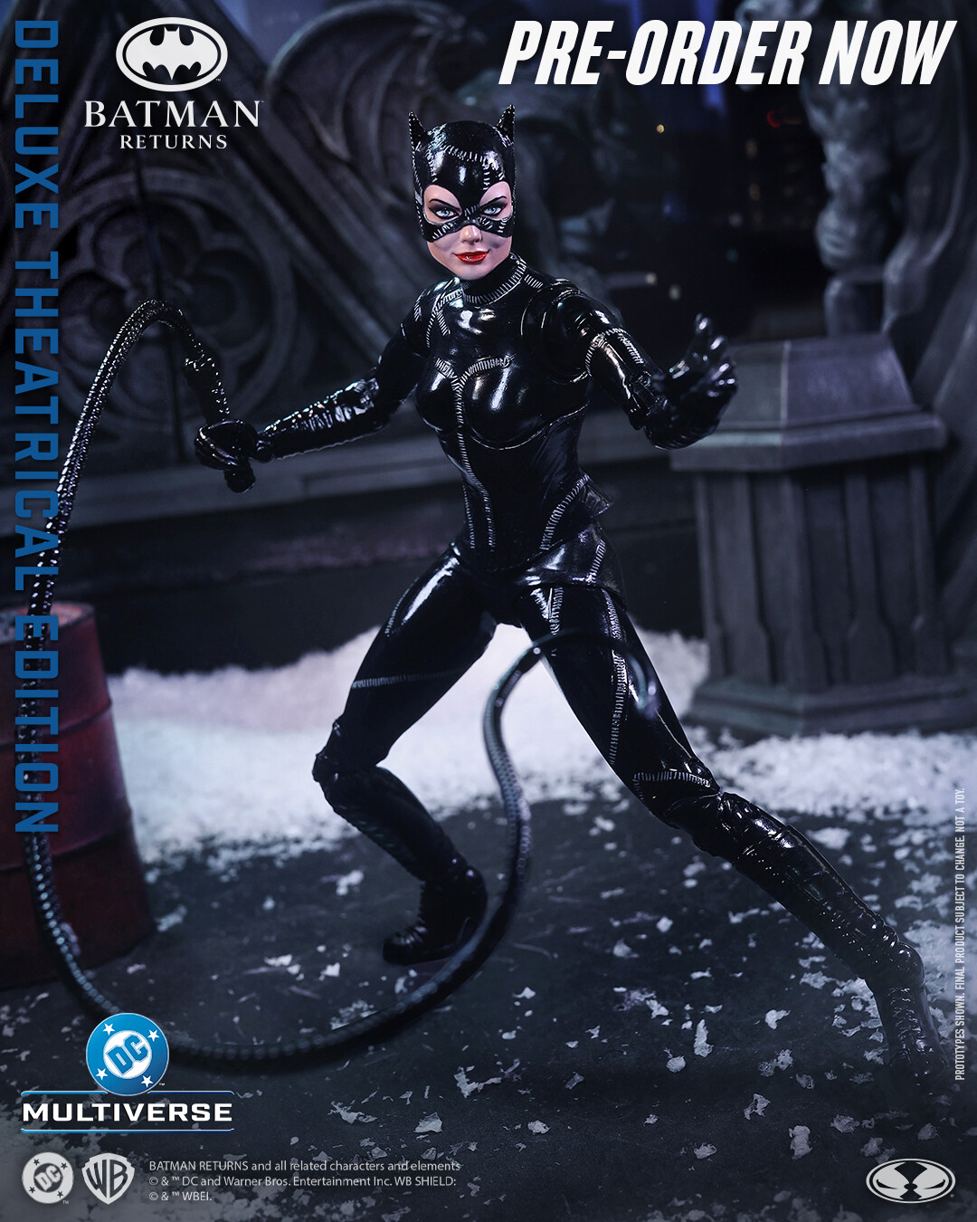 DC Batman Returns Catwoman -  I helped with engineering articulation  and prototype and sample review + revisions