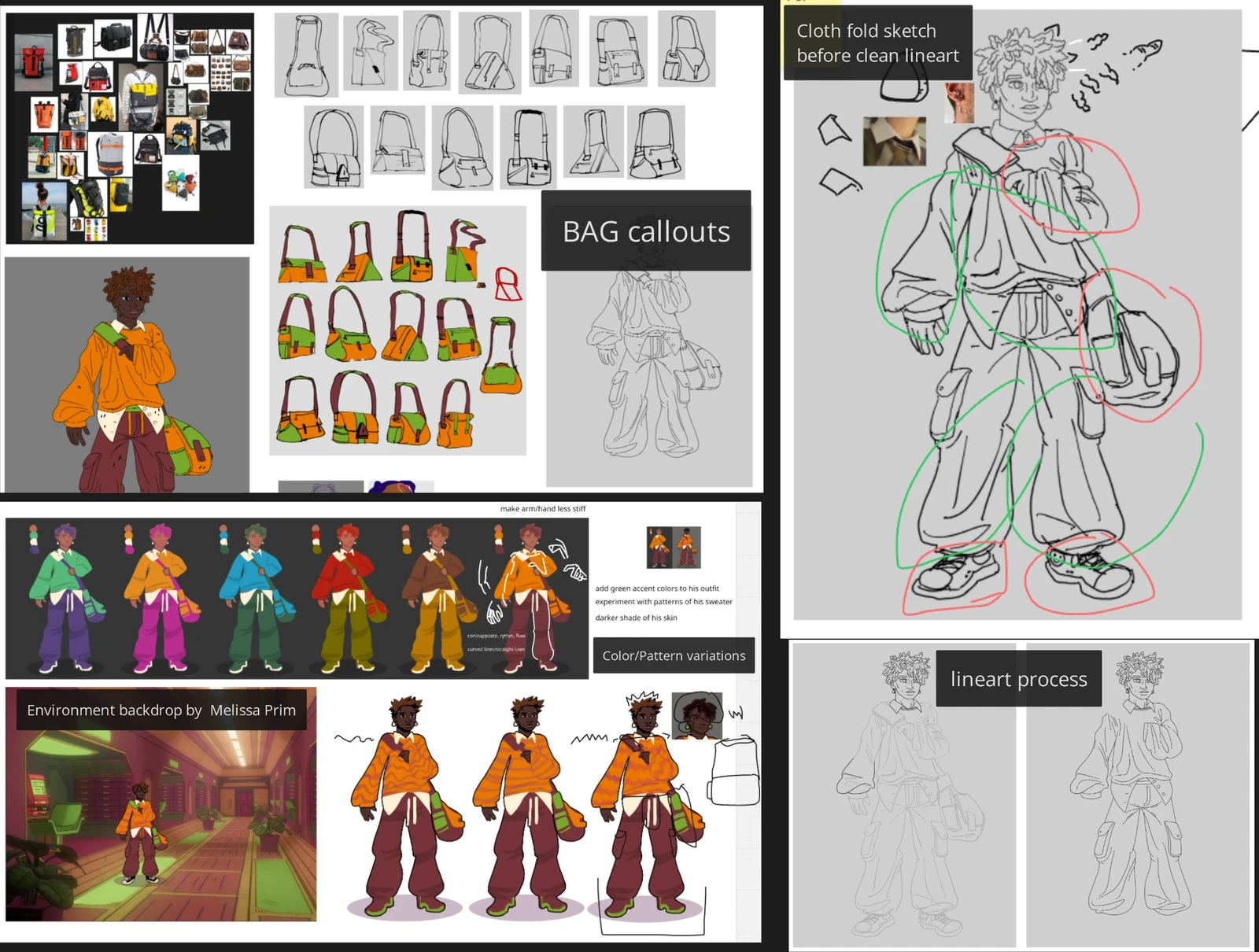Concepting process 2