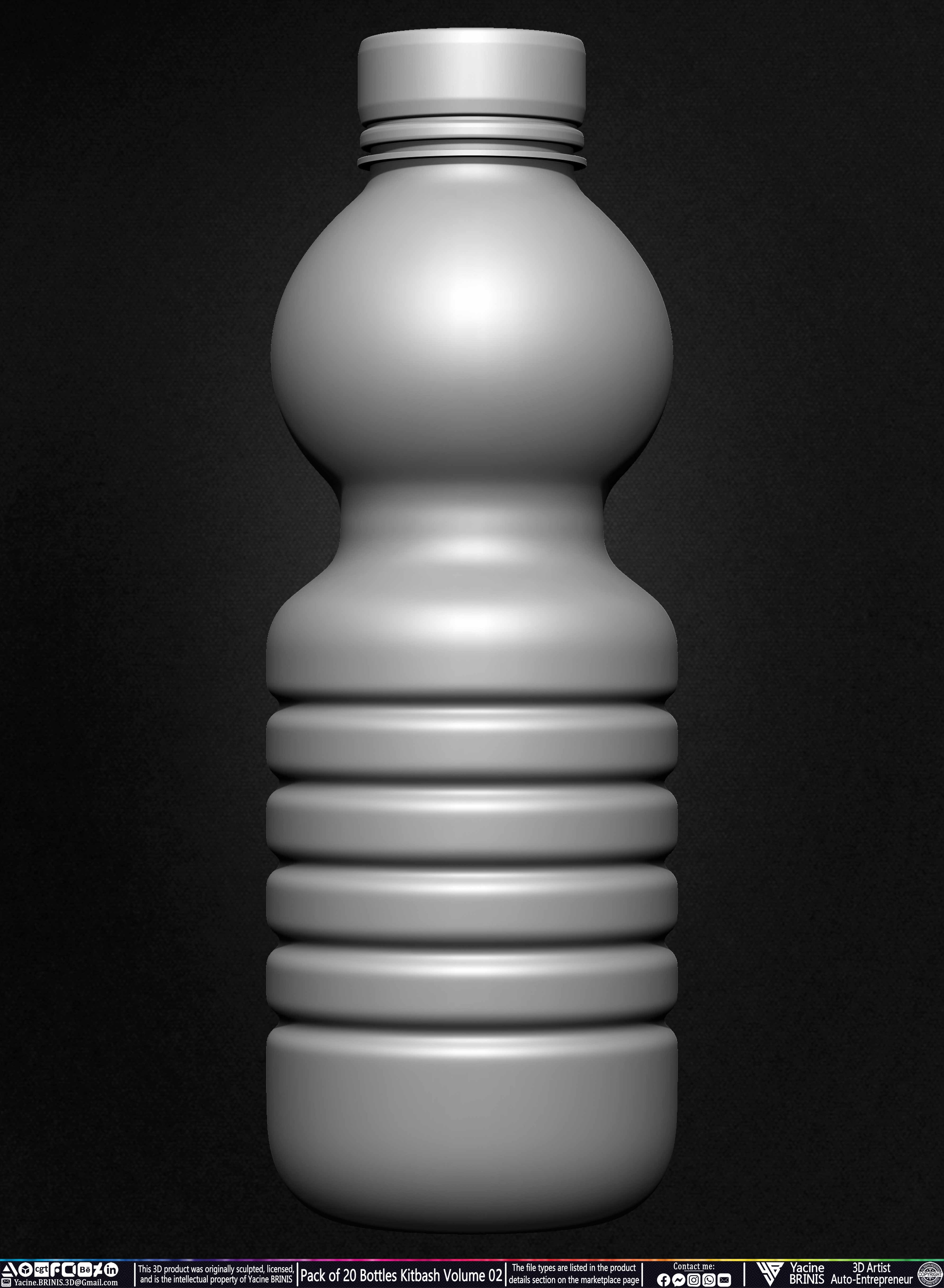 Collections of Bottles Kitbash 13