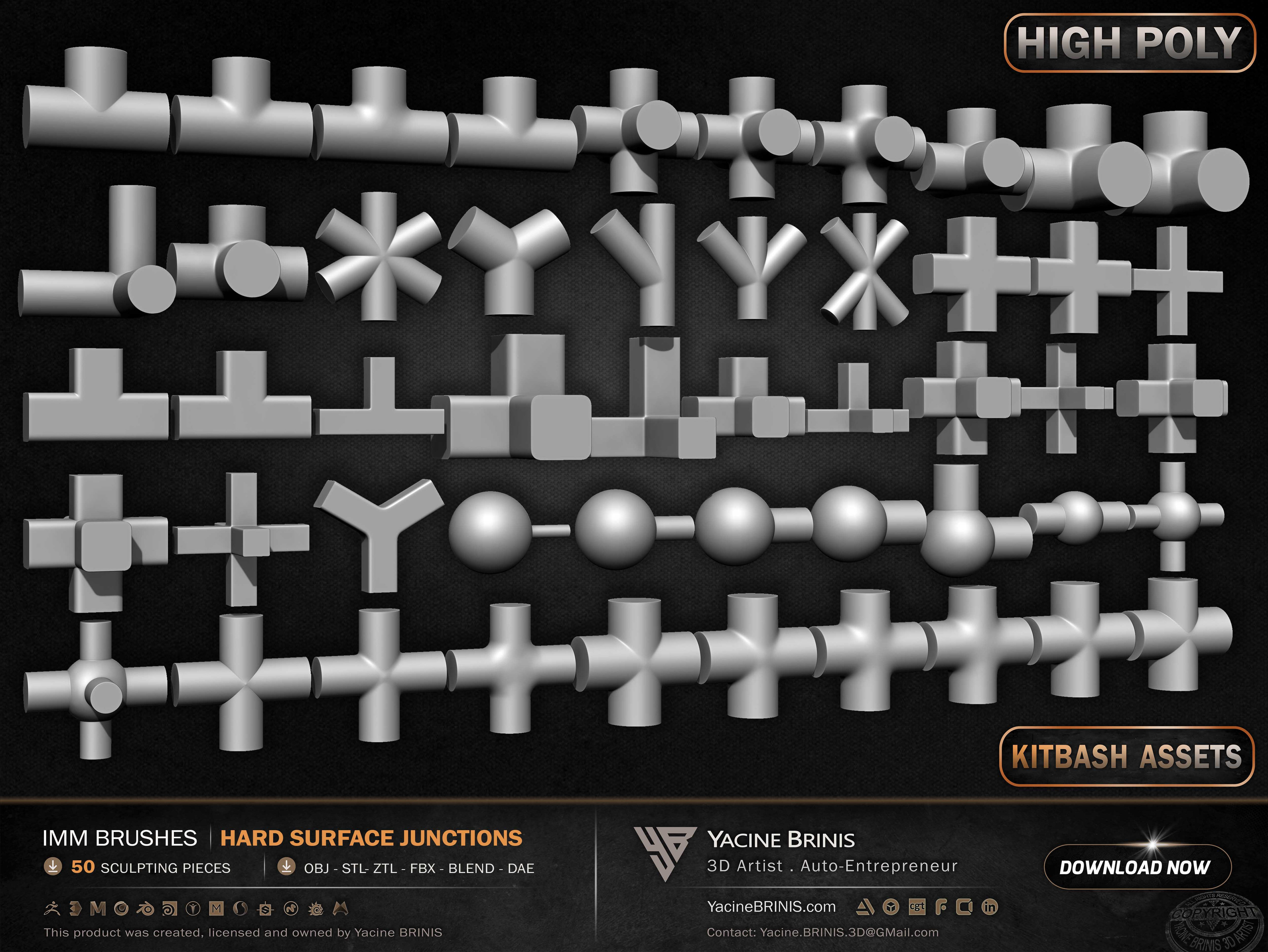 50 Hard Surface IMM Junctions 10