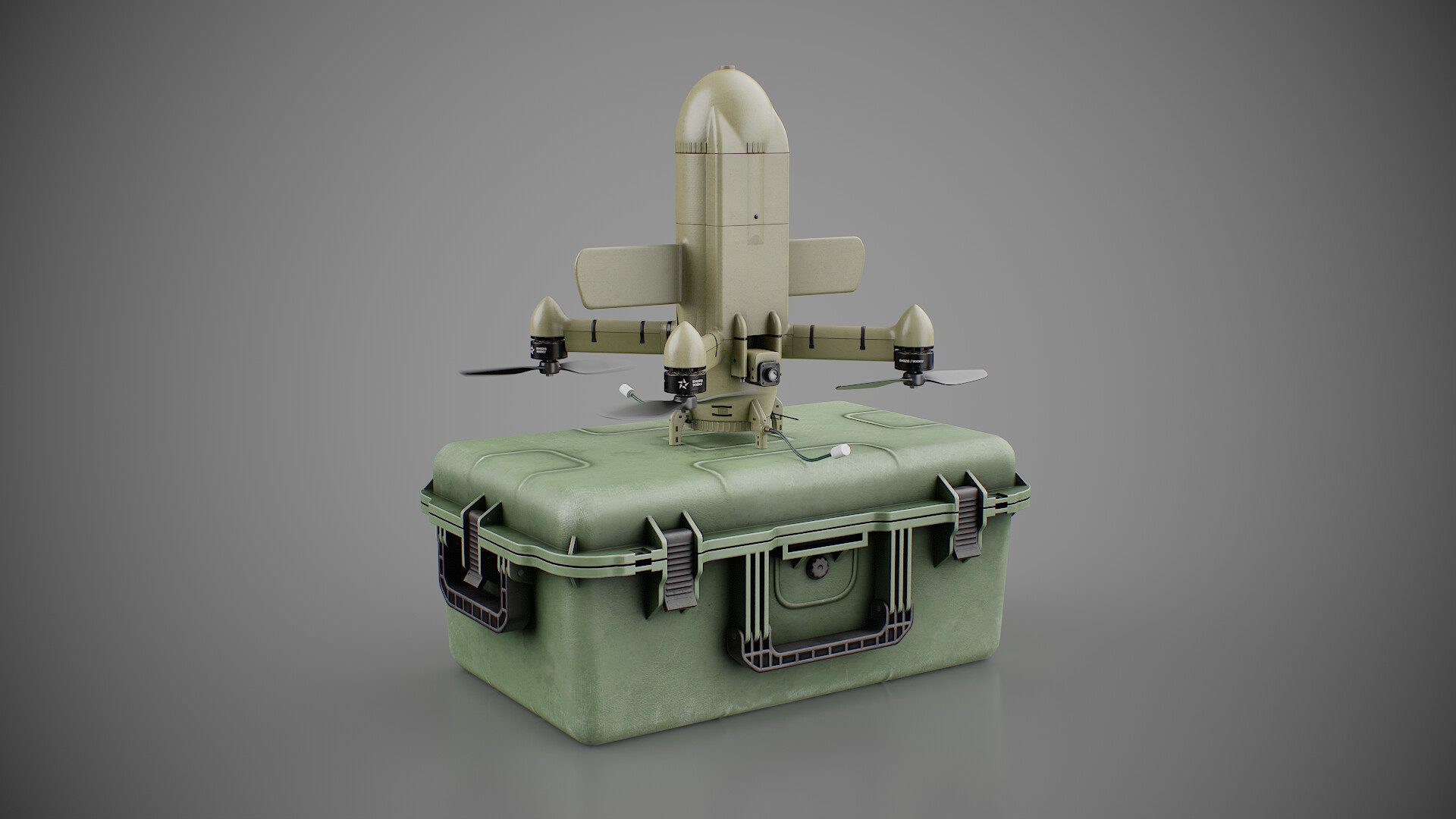 ArtStation - Sting UAV Drone Interceptor | Anti-Drone Kamikaze