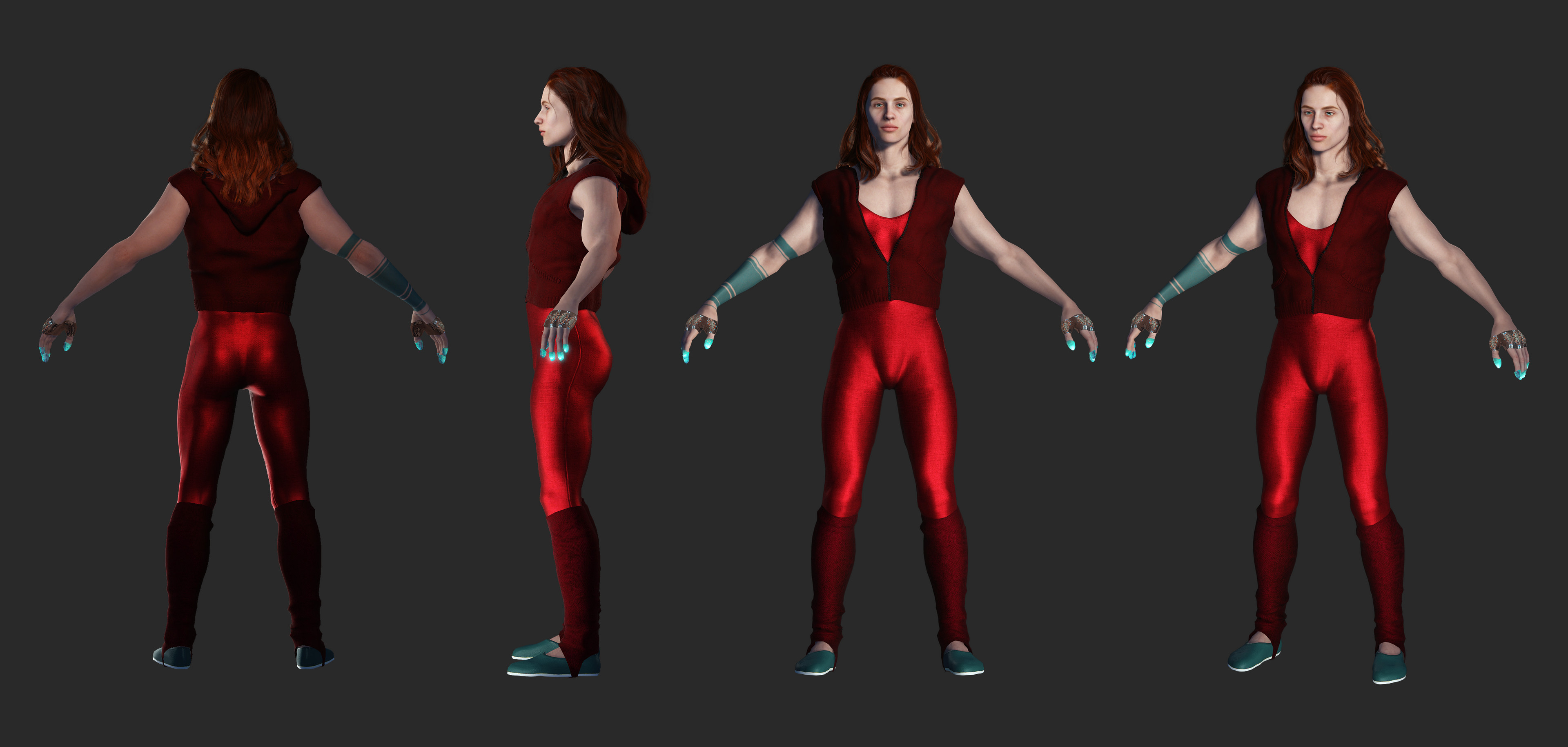  
 
 
Rogue (Female and Male):