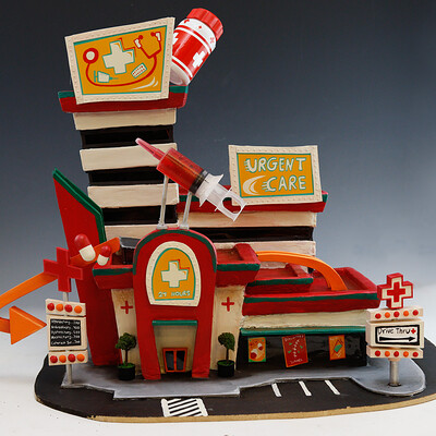 Fast Service Hospital Model