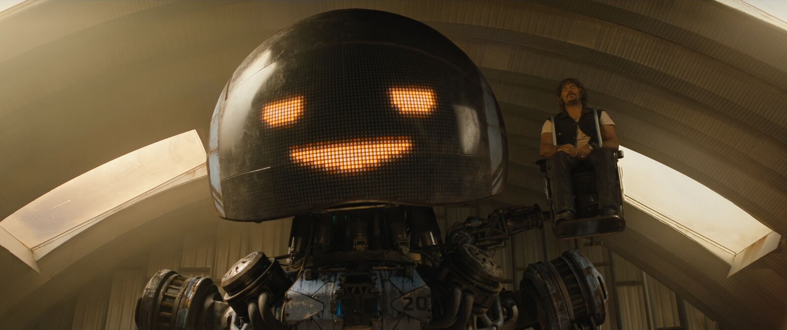 Responsible for modeling the robot 30 ft Herman