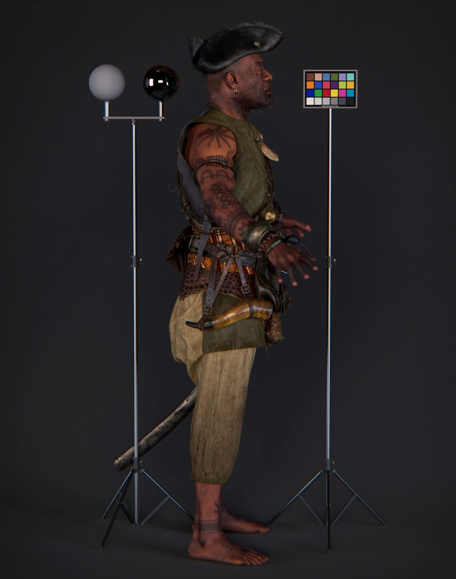 Lookdev 'neutral' light environment render