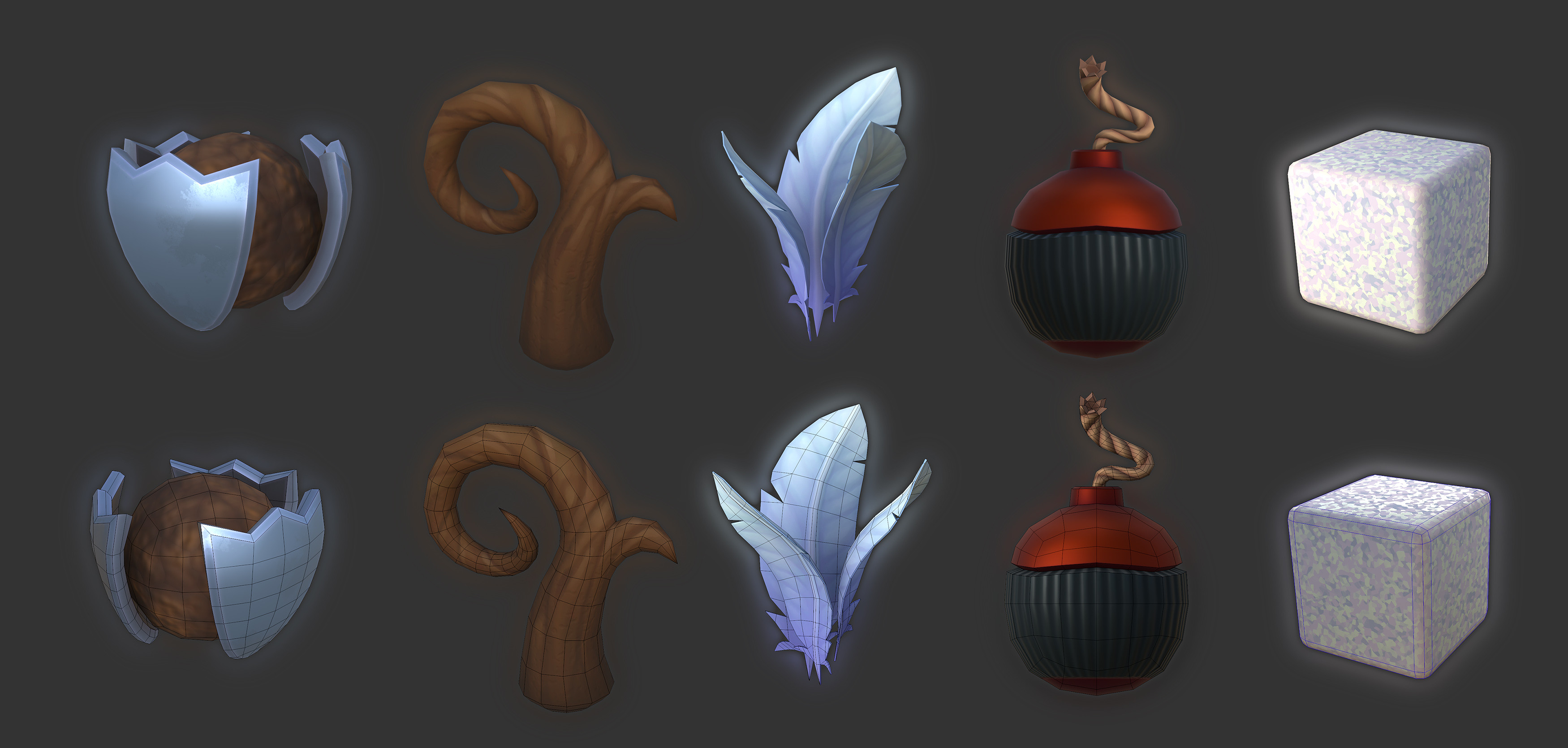 A few usable item models