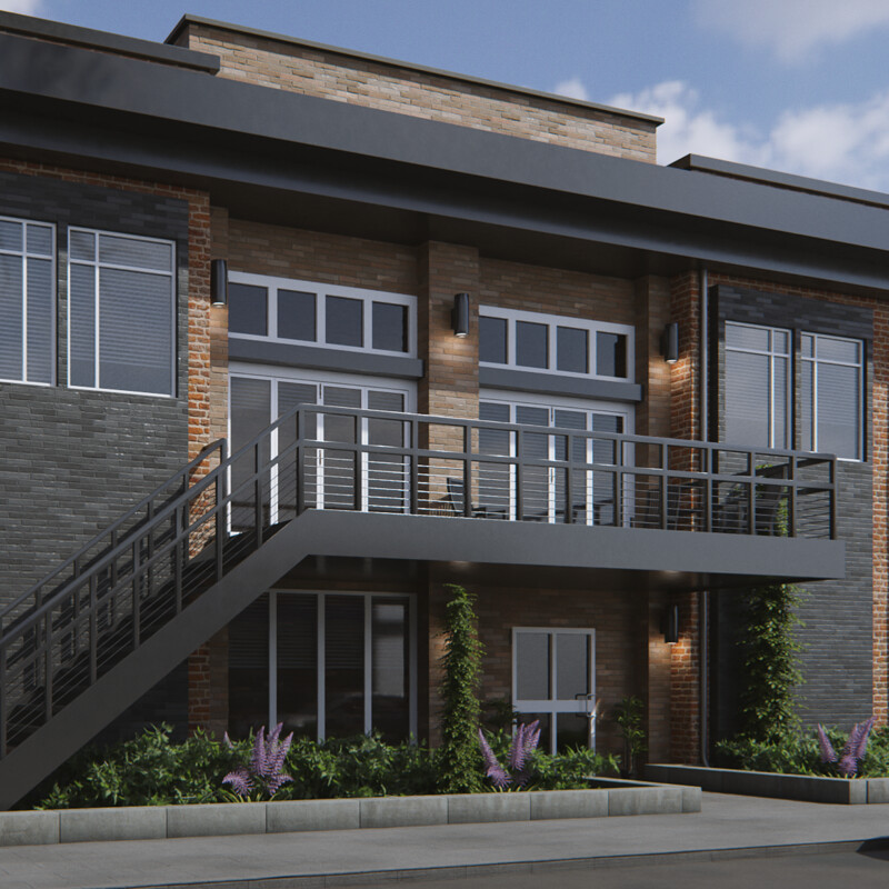 The Stackhouse — Exterior Visualization