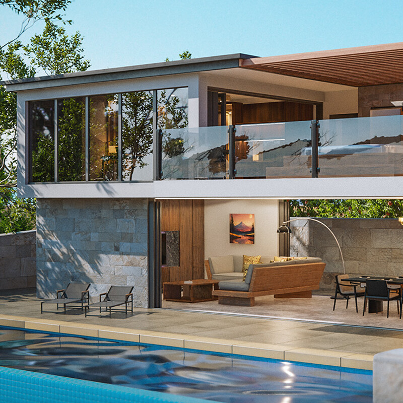 Open Air Residence — Modern Home Visualization