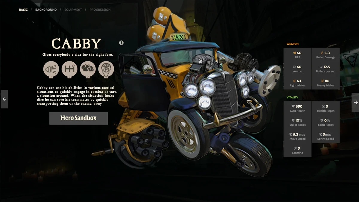 Deadlock Fanart Character - Cabby
