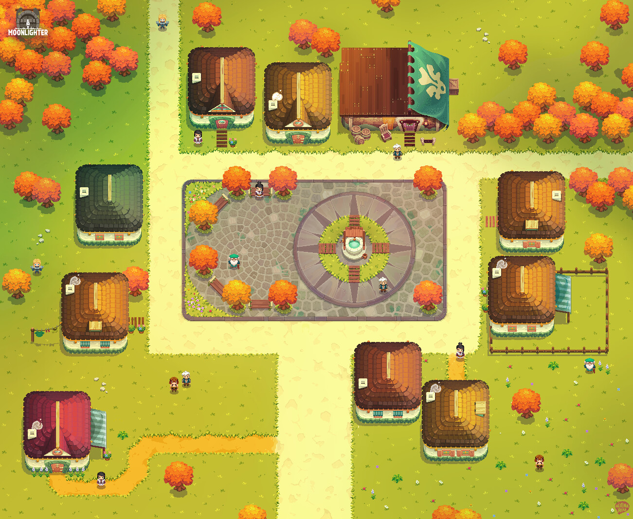 Full base town of Rynoka.