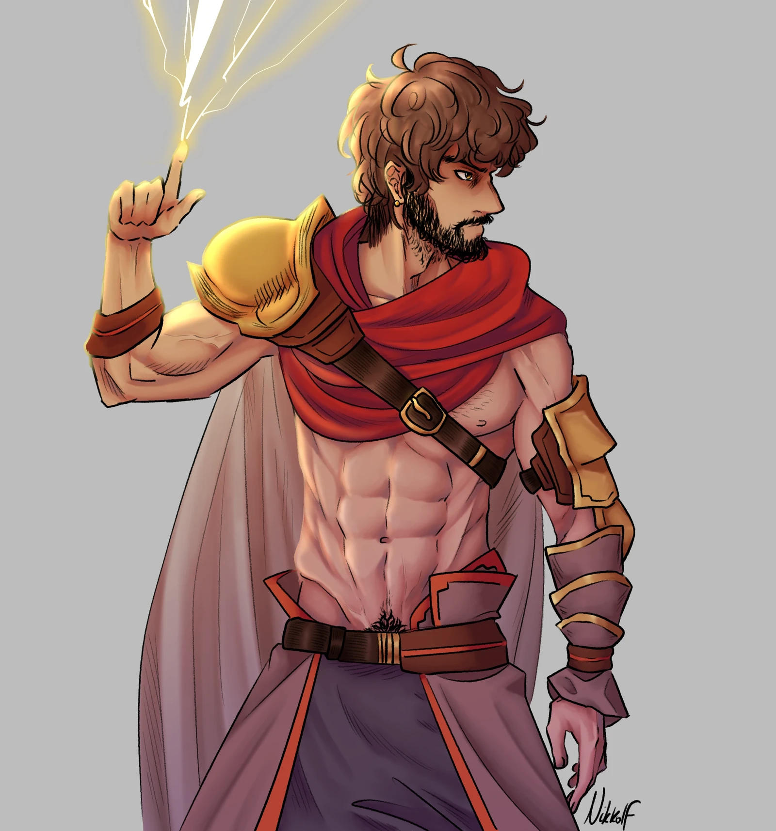 Concept idea: Greek demigod