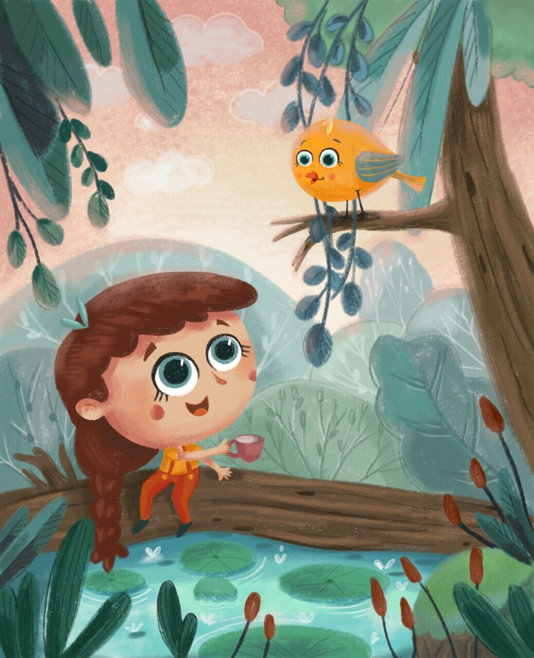 Illustration by student Nesreen Mohamed
